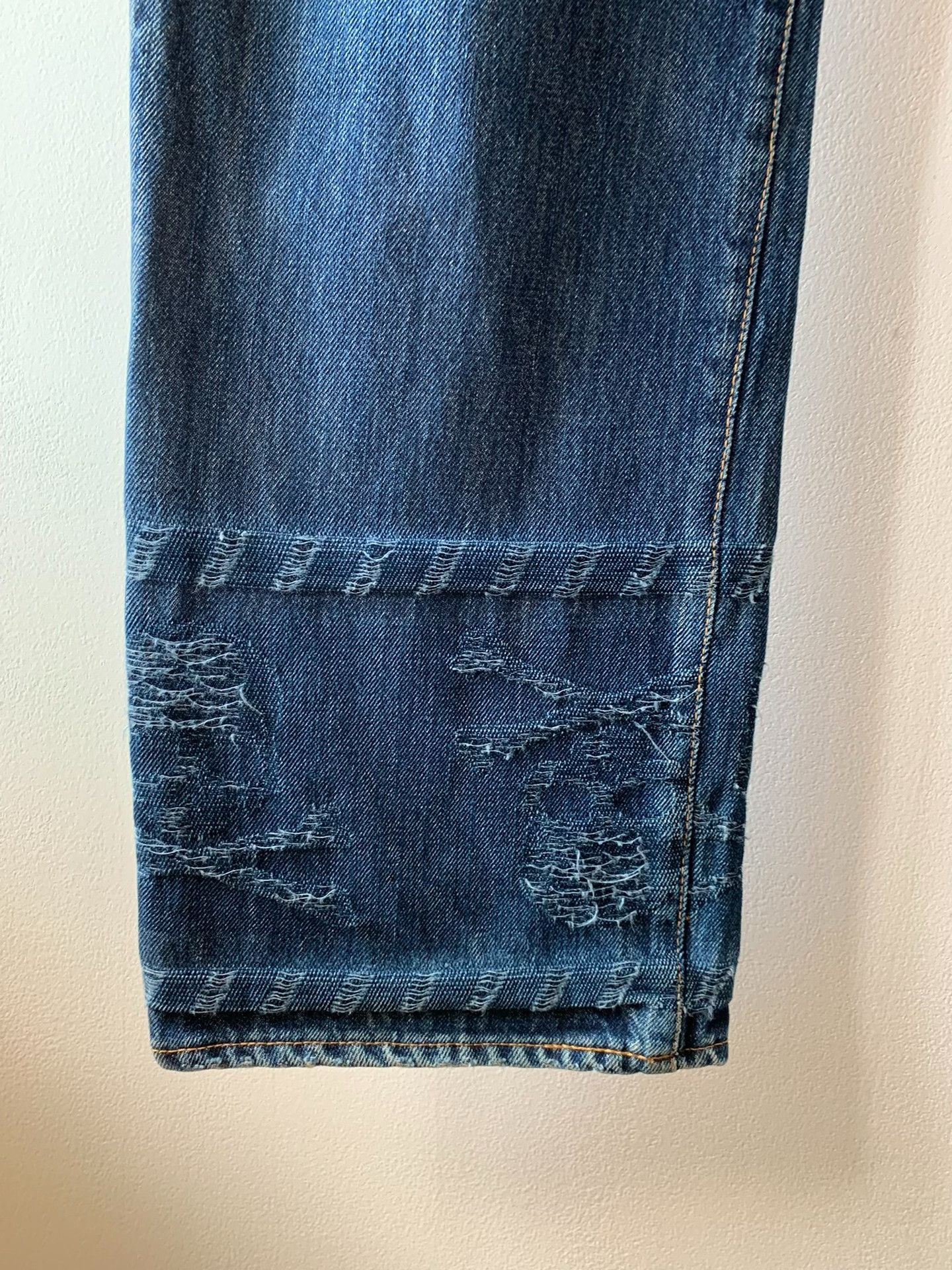 Mastermind Japan mastermind Japan Blue Shadow Dual Waist Jeans Size US 34 / EU 50 - 7 Thumbnail