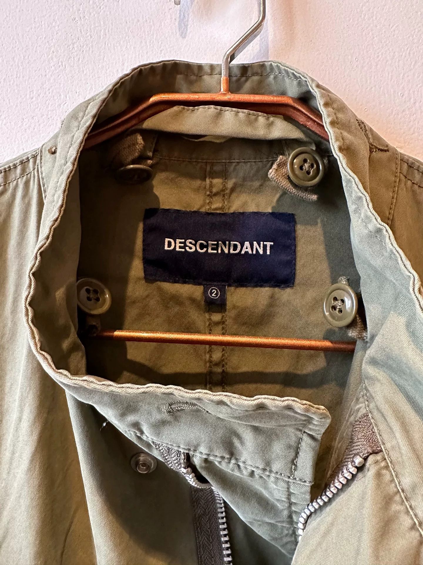 Descendant military-style windbreaker jacket from DESCENDANT Size US M / EU 48-50 / 2 - 8 Thumbnail