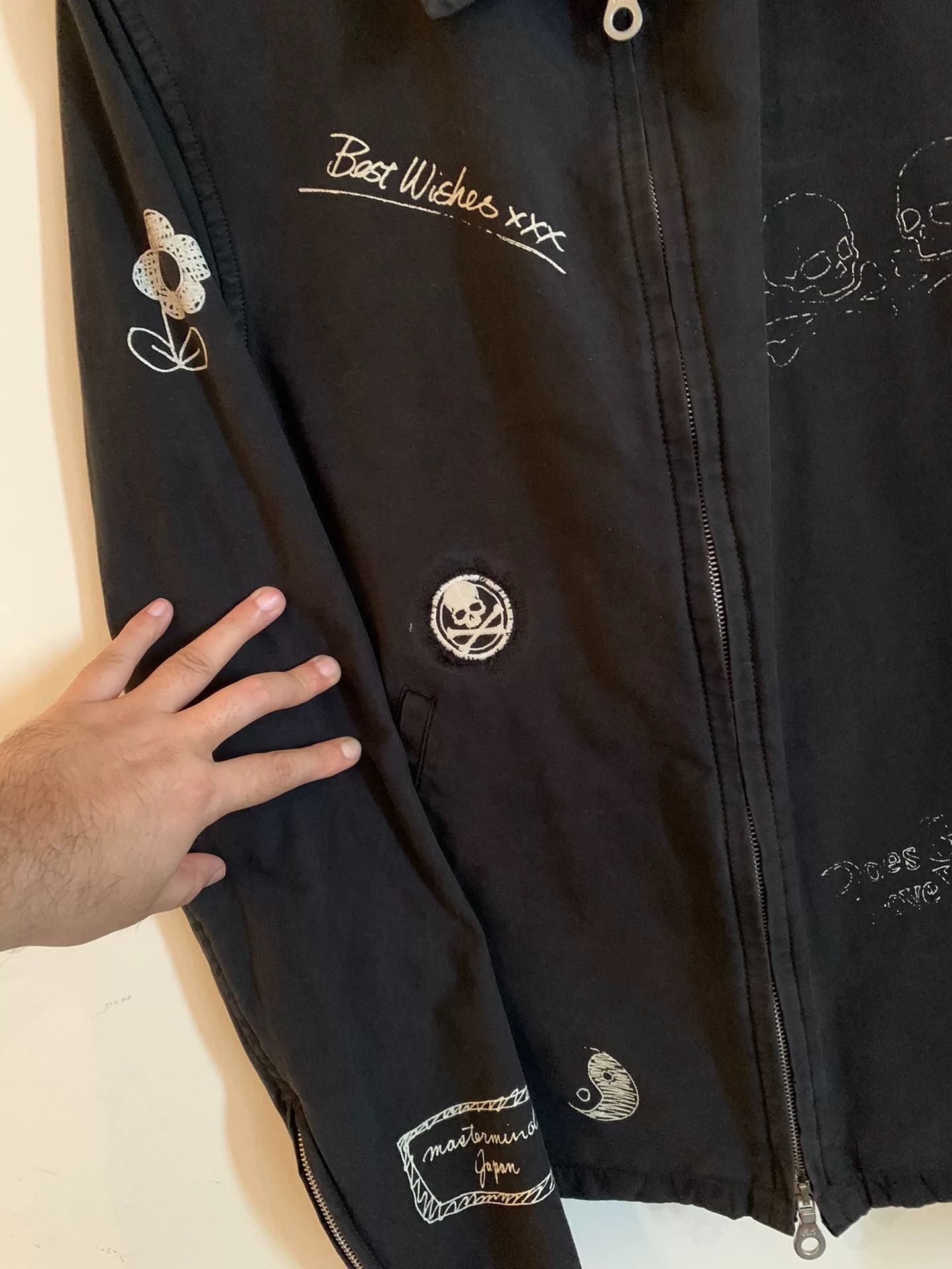Mastermind Japan mastermind Japan Vintage Graffiti Coach Jacket Size US L / EU 52-54 / 3 - 6 Thumbnail