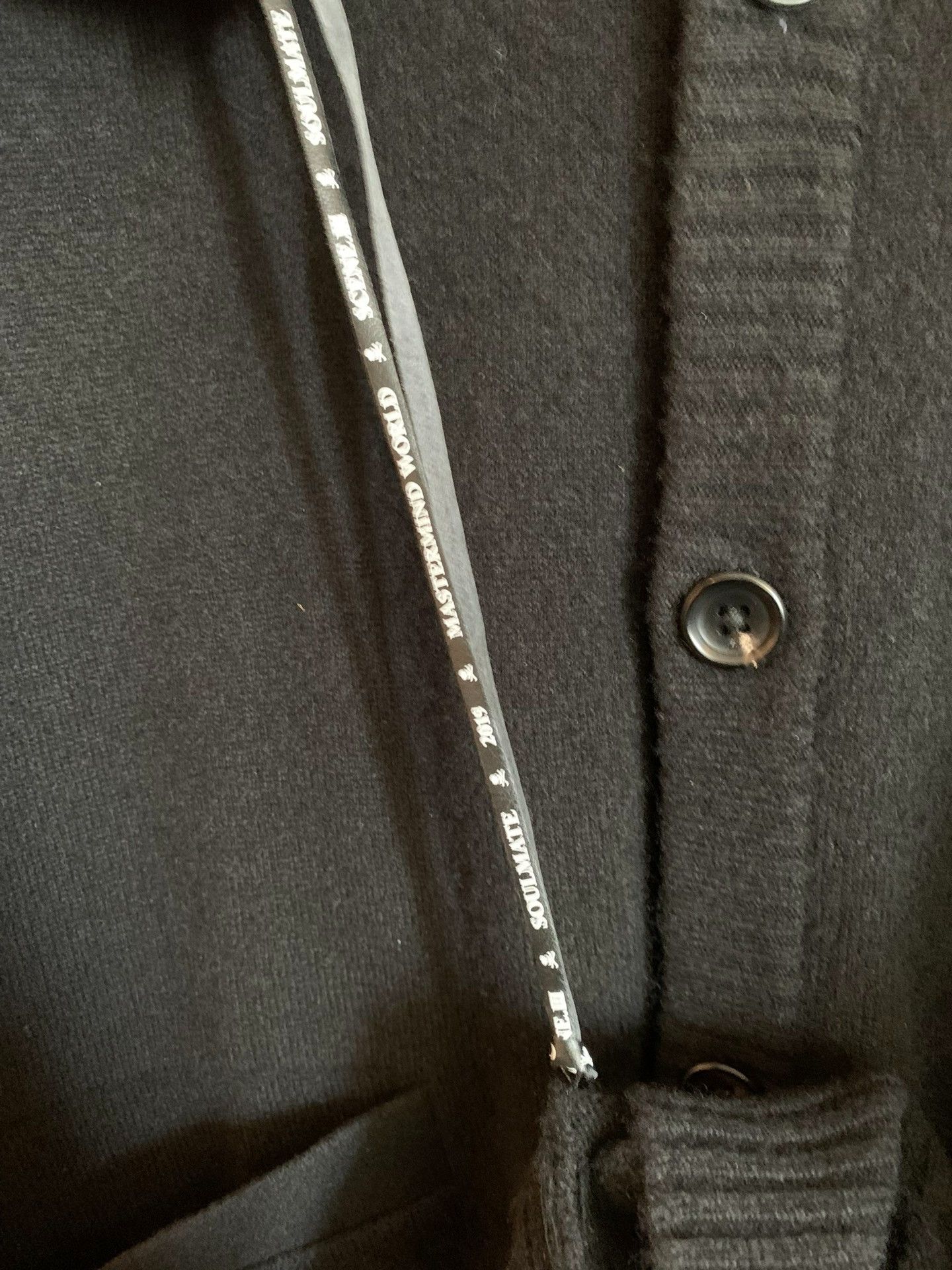 Mastermind Japan mastermind WORLD Black Cashmere Cardigan Size US M / EU 48-50 / 2 - 5 Thumbnail