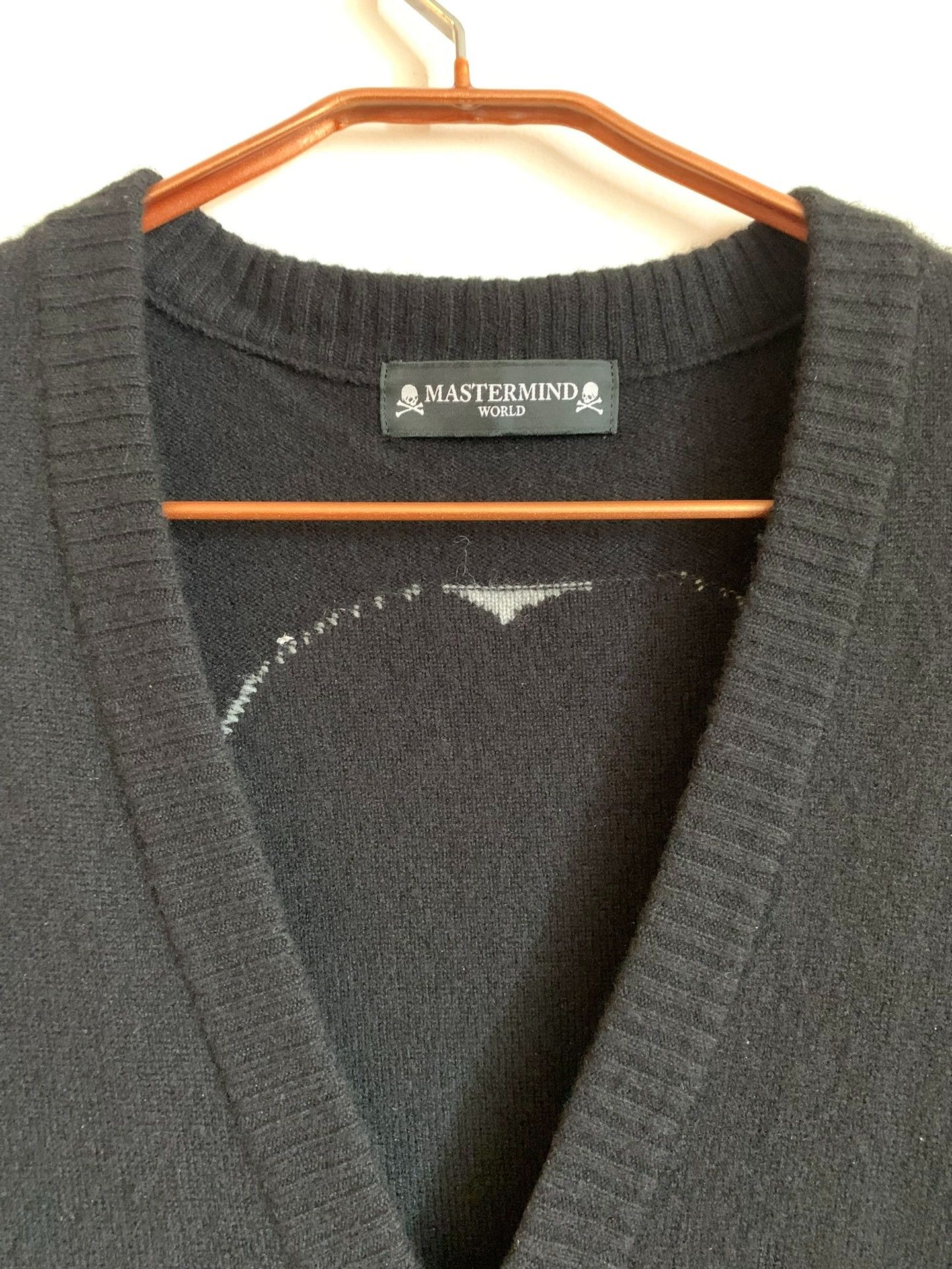 Mastermind Japan mastermind WORLD Black Cashmere Cardigan Size US M / EU 48-50 / 2 - 3 Thumbnail