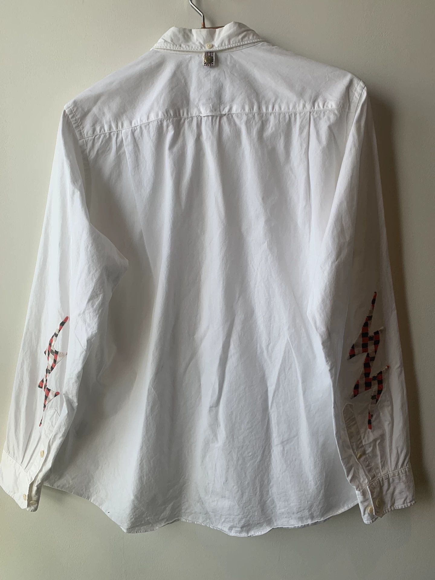 Visvim visvim Lightning Sleeve White Shirt Size US M / EU 48-50 / 2 - 2 Thumbnail