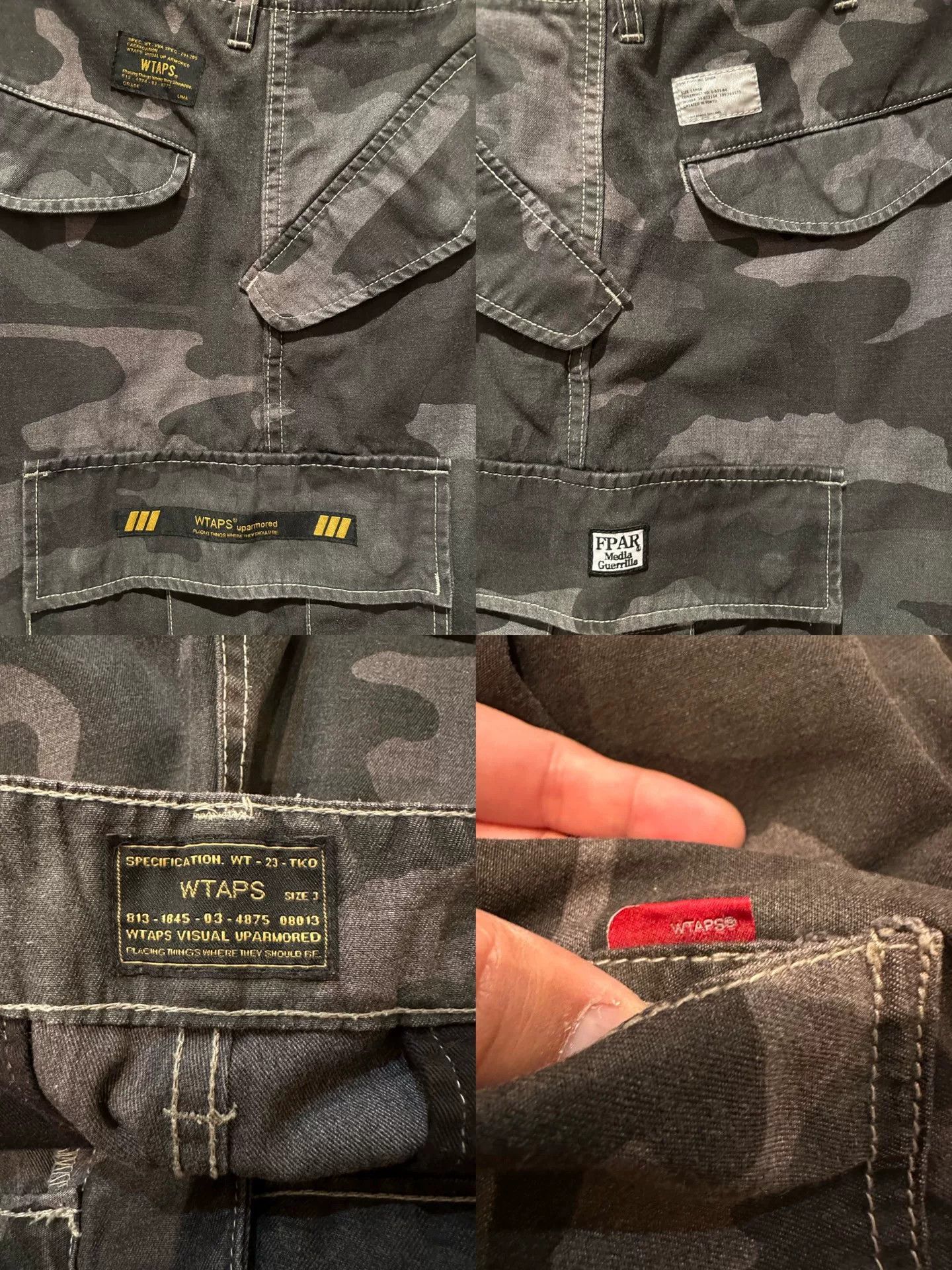 Wtaps WTAPS x FPAR x THE PARKGI GINZA Camouflage Set Size US L / EU 52-54 / 3 - 8 Thumbnail