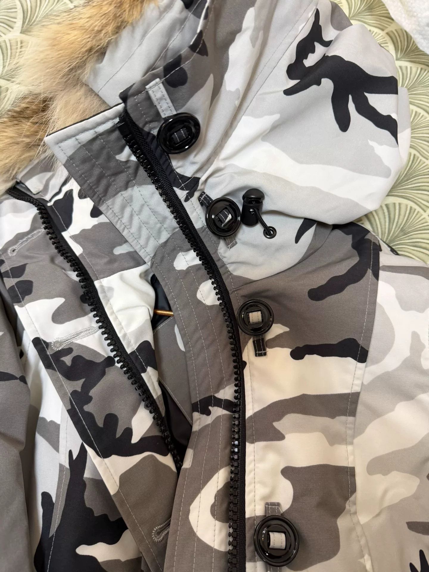 Canada Goose canada goose women's gray camouflage parka Size XS / US 0-2 / IT 36-38 - 4 Thumbnail