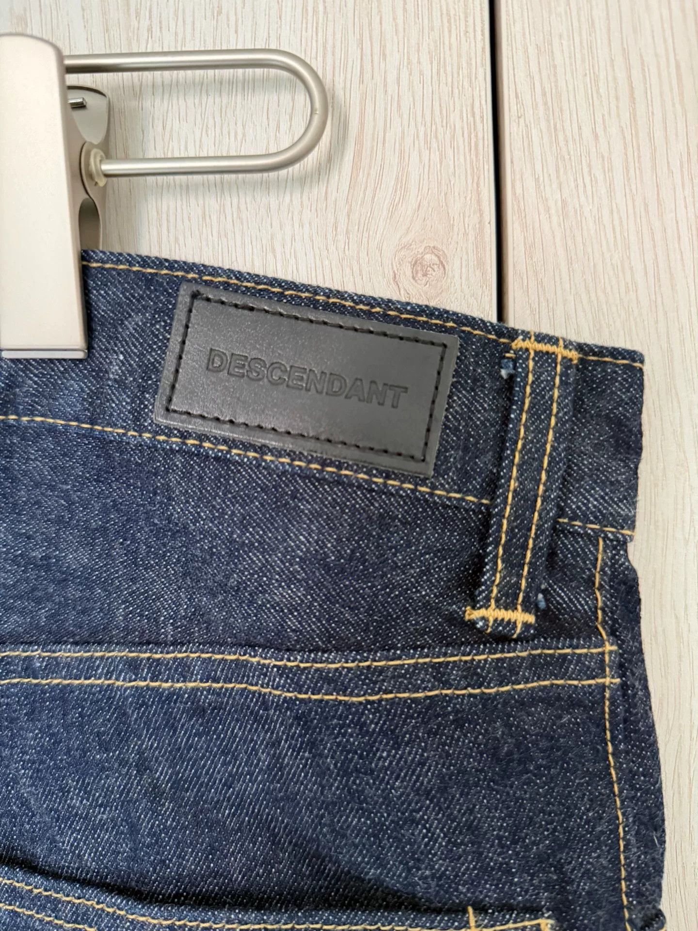 Descendant descendant raw blue denim pants Size US 34 / EU 50 - 3 Thumbnail