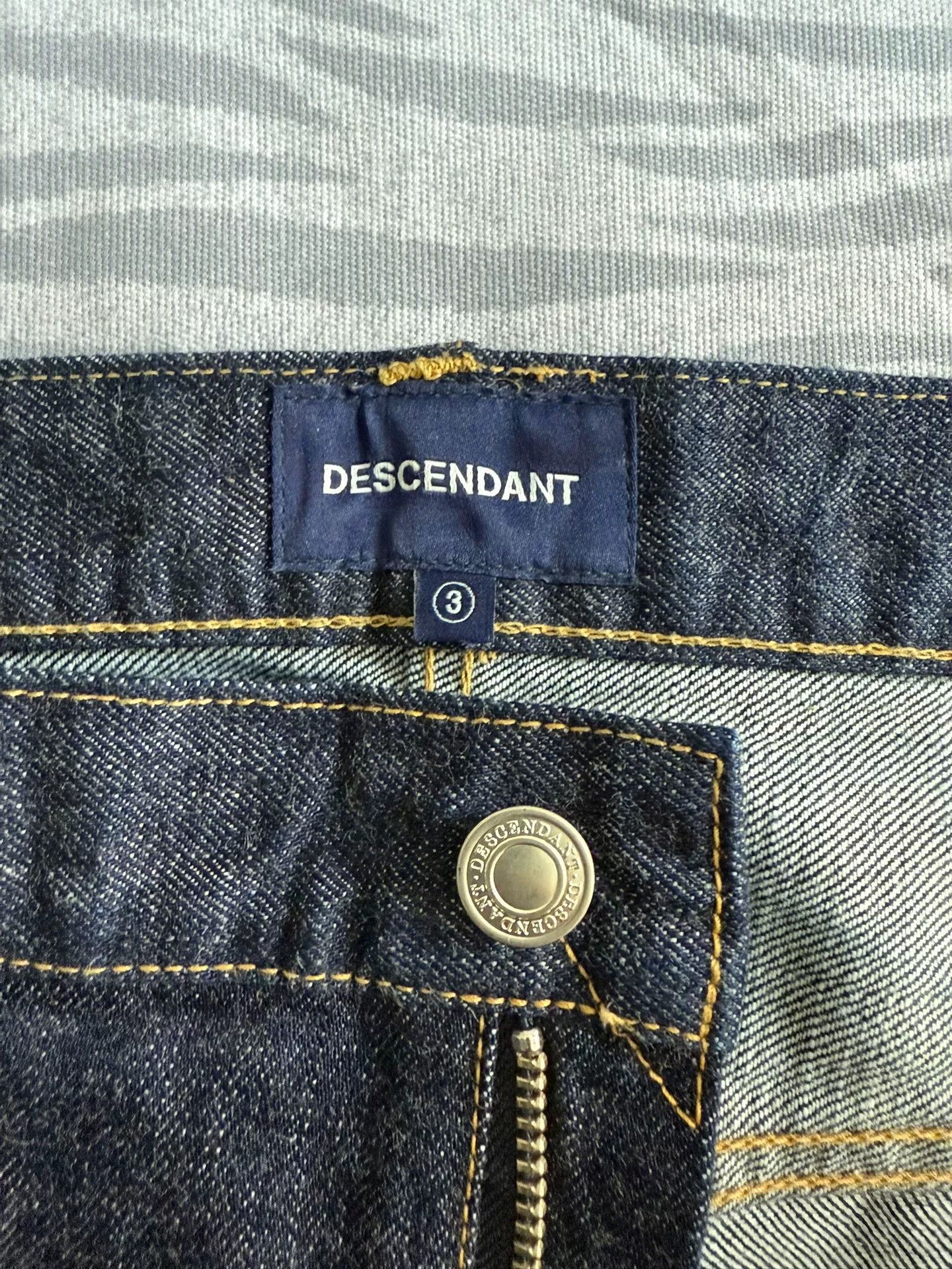 Descendant descendant raw blue denim pants Size US 34 / EU 50 - 6 Thumbnail