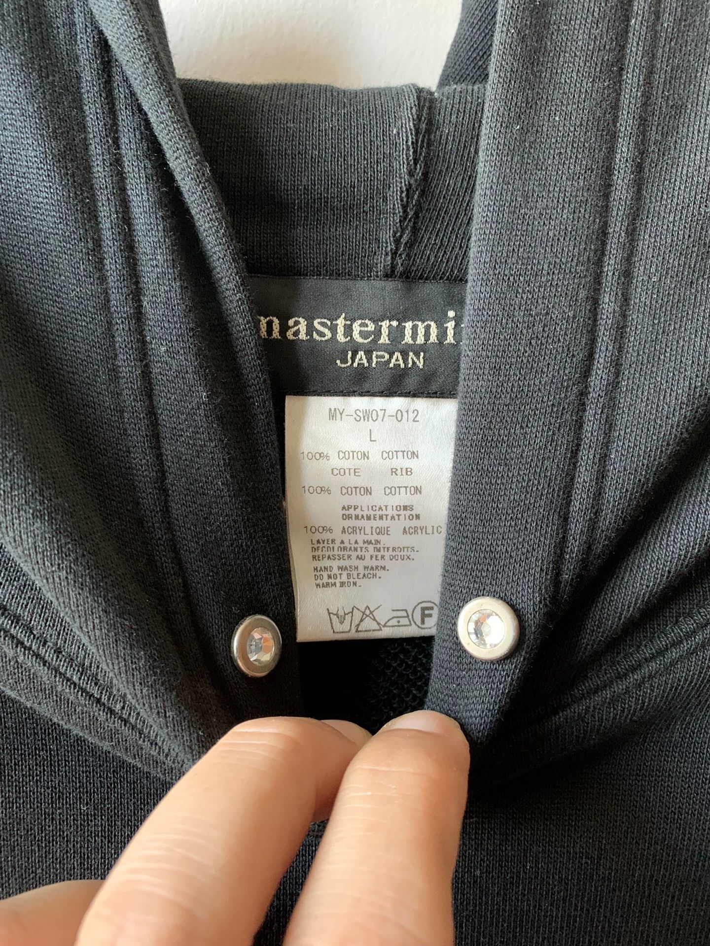 Mastermind Japan mastermind Japan hoodie with skull design Size US L / EU 52-54 / 3 - 4 Thumbnail