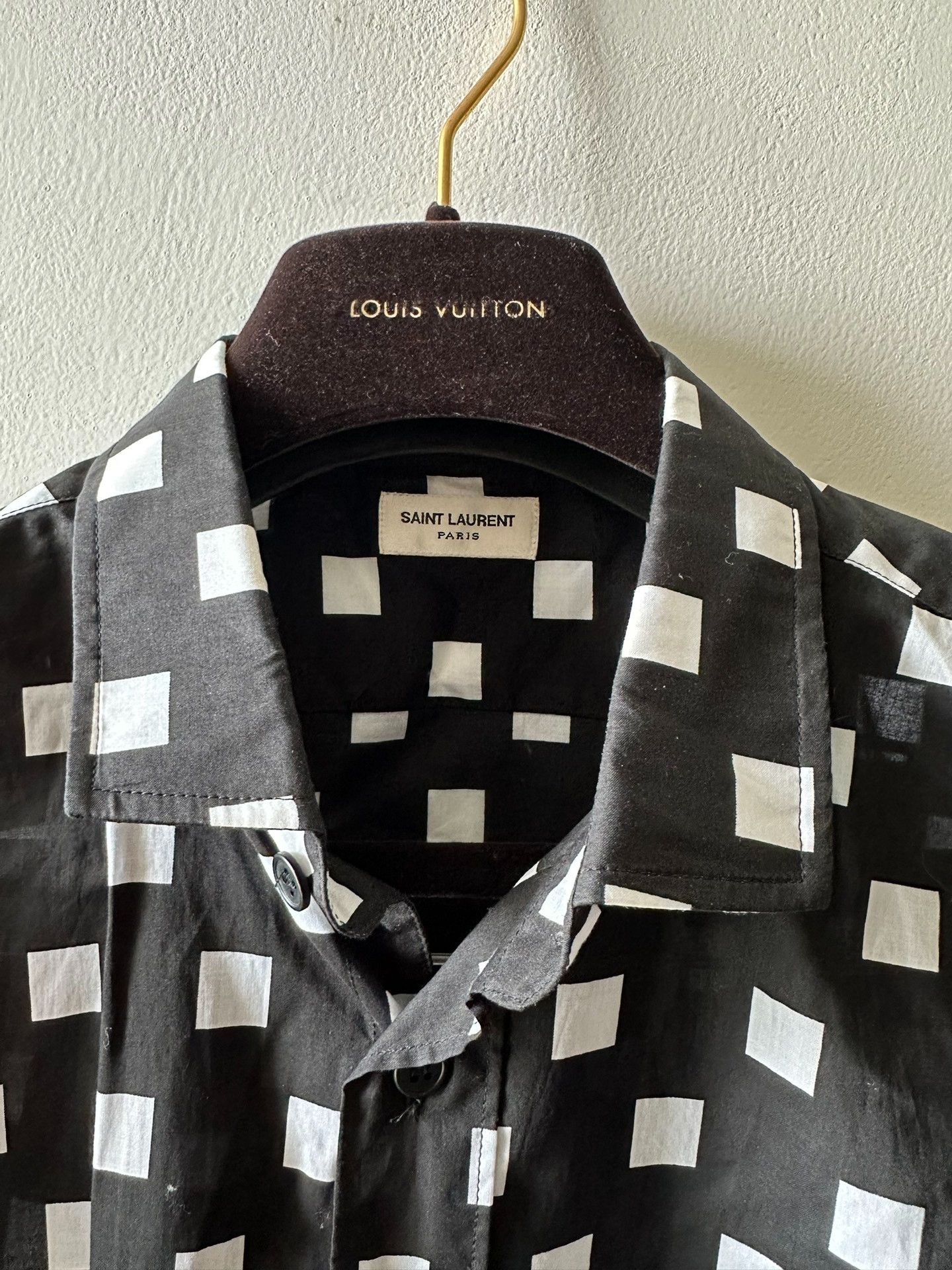 Saint Laurent Paris saint laurent black and white check shirt Size US M / EU 48-50 / 2 - 4 Thumbnail