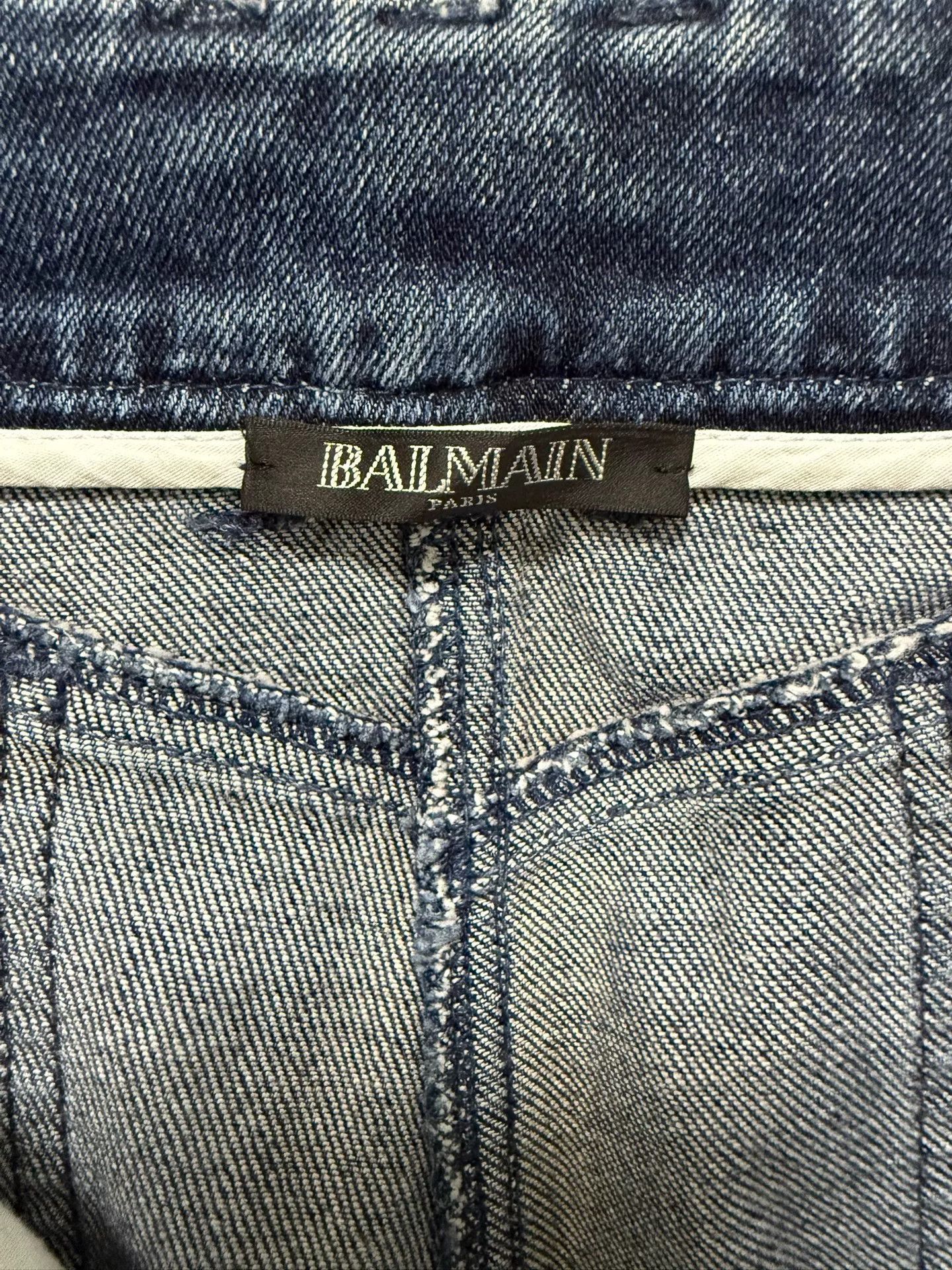 Balmain balmain classic washed blue denim pants Size 38" / US 16 / IT 52 - 8 Thumbnail