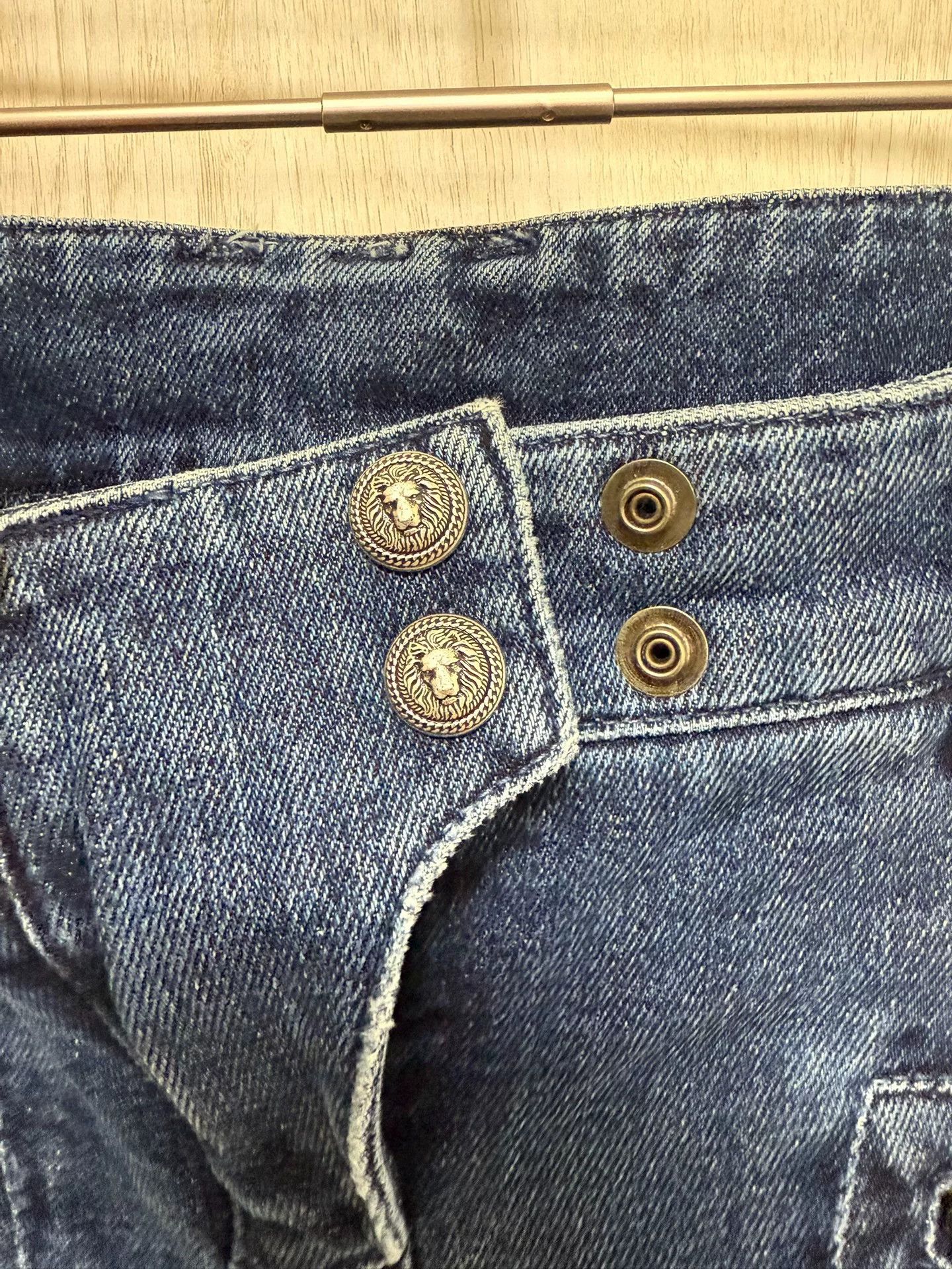 Balmain balmain classic washed blue denim pants Size 38" / US 16 / IT 52 - 3 Thumbnail