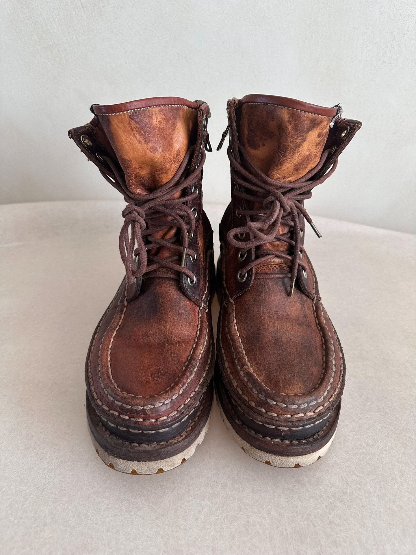 Visvim visvim grizzly boots high-top in brown Size US 8 / EU 41 - 2 Thumbnail