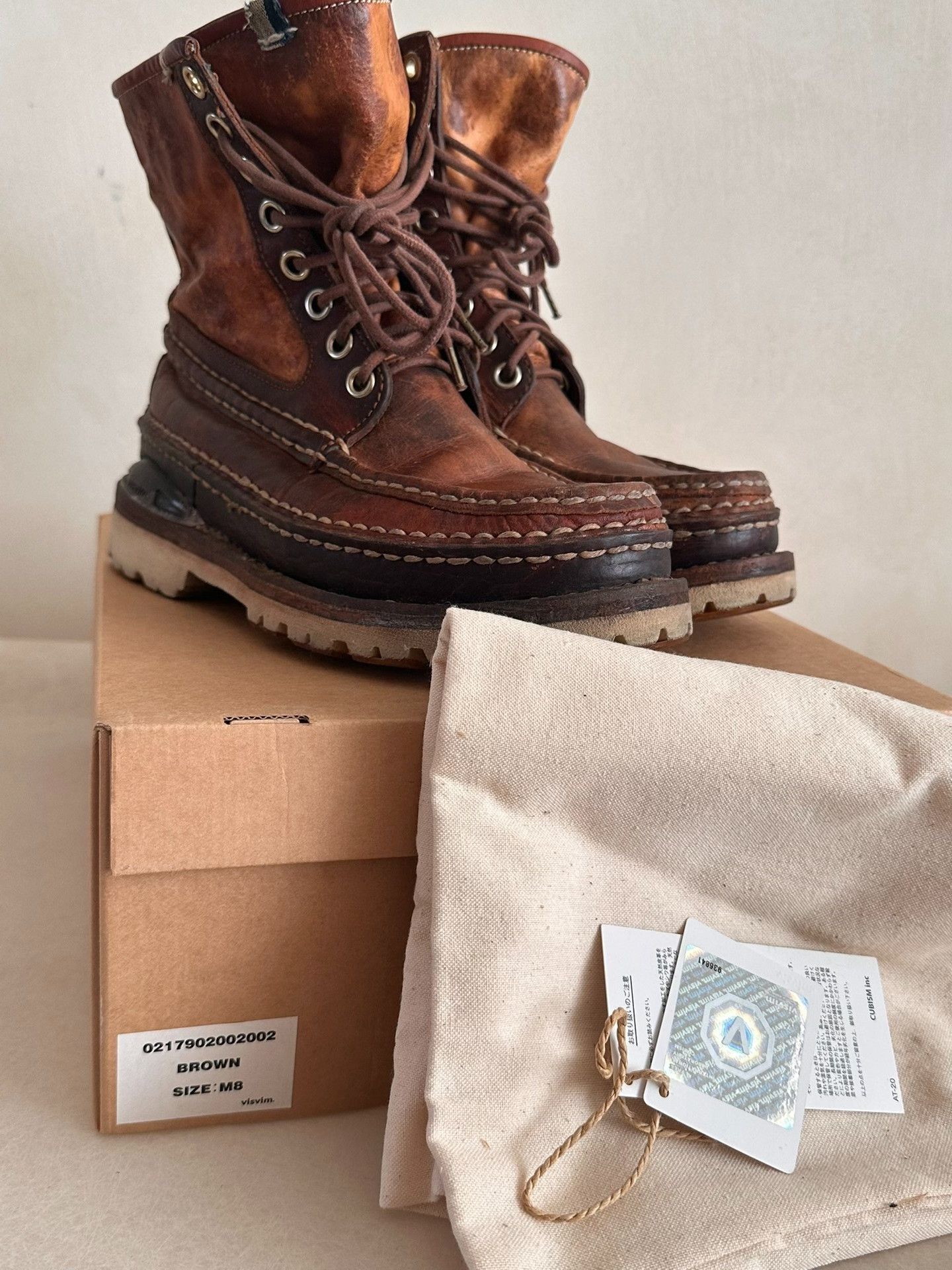 Visvim visvim grizzly boots high-top in brown Size US 8 / EU 41 - 8 Thumbnail