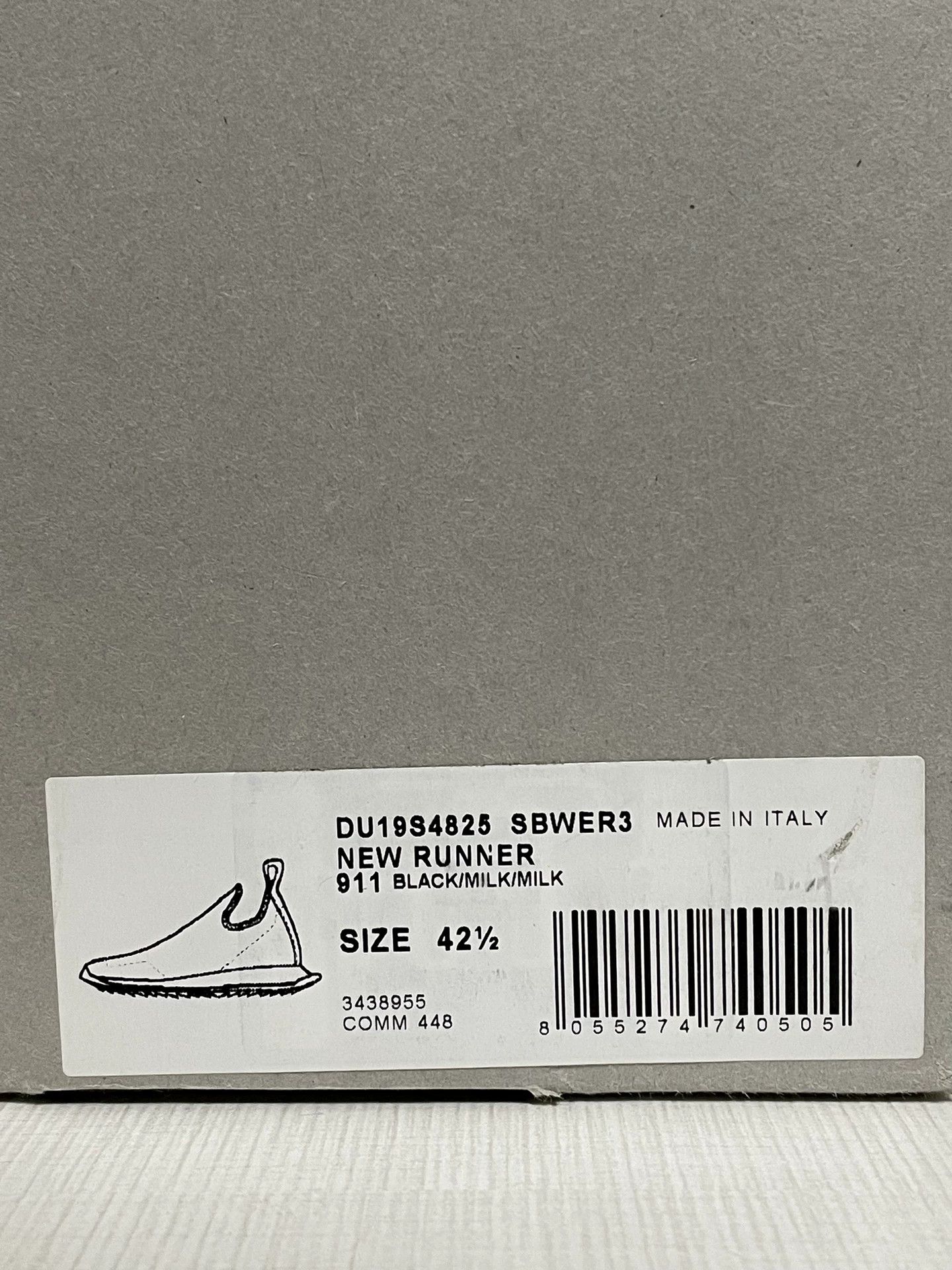 Rick Owens Drkshdw rick owens drkshdw low top sock sneakers Size US 11 / EU 44 - 7 Thumbnail