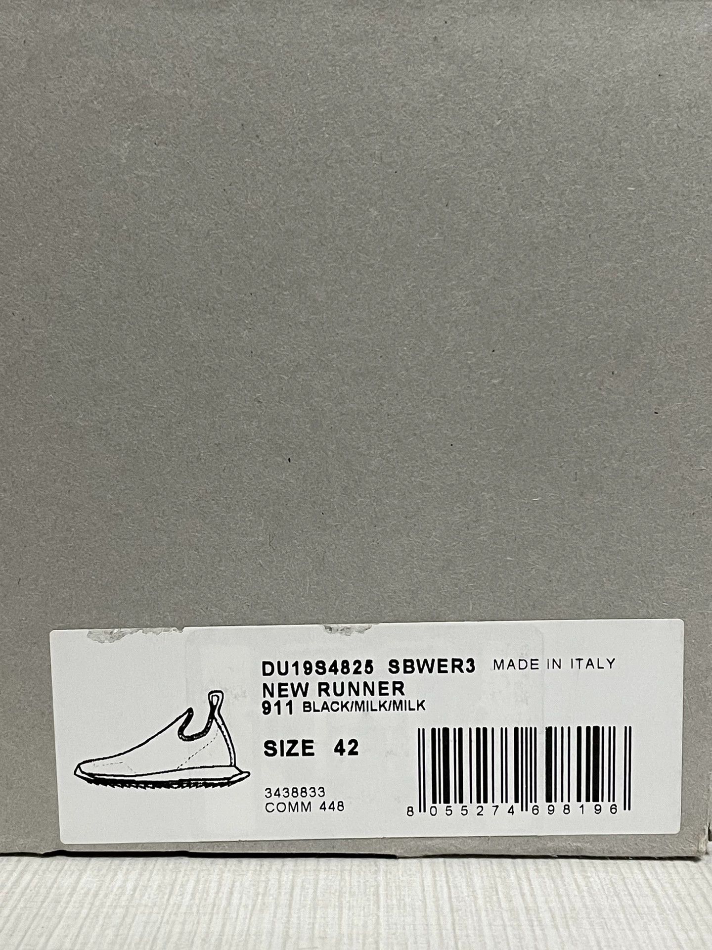 Rick Owens Drkshdw rick owens drkshdw low top sock sneakers Size US 11 / EU 44 - 5 Thumbnail