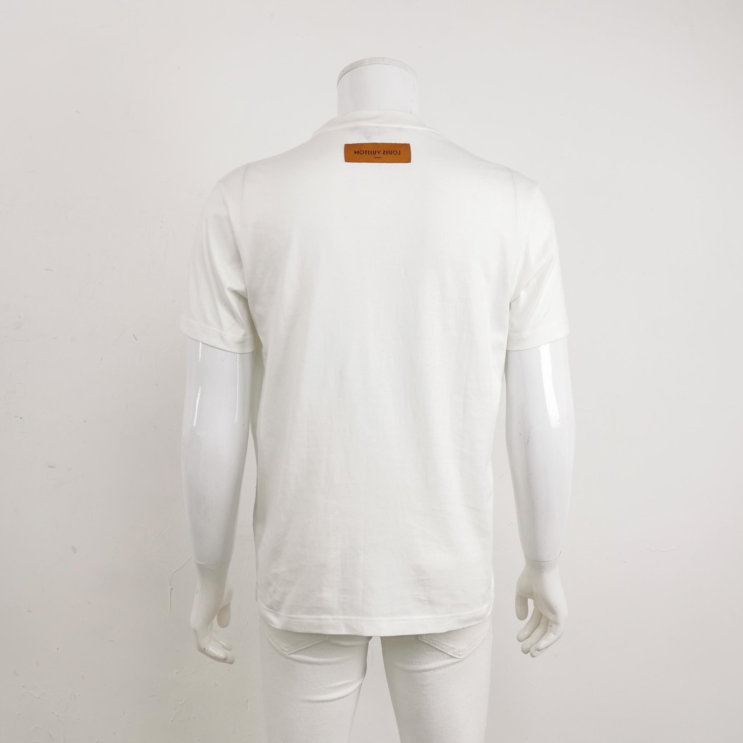 Louis Vuitton Louis Vuitton XS Cotton Graphic Crewneck T-Shirt Size US XS / EU 42 / 0 - 3 Thumbnail