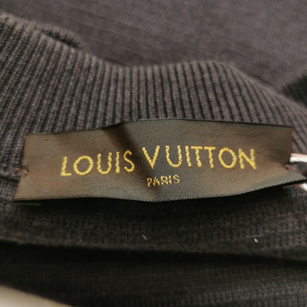 Louis Vuitton Louis Vuitton L Size Color Block Logo Sweater Size US L / EU 52-54 / 3 - 7 Thumbnail