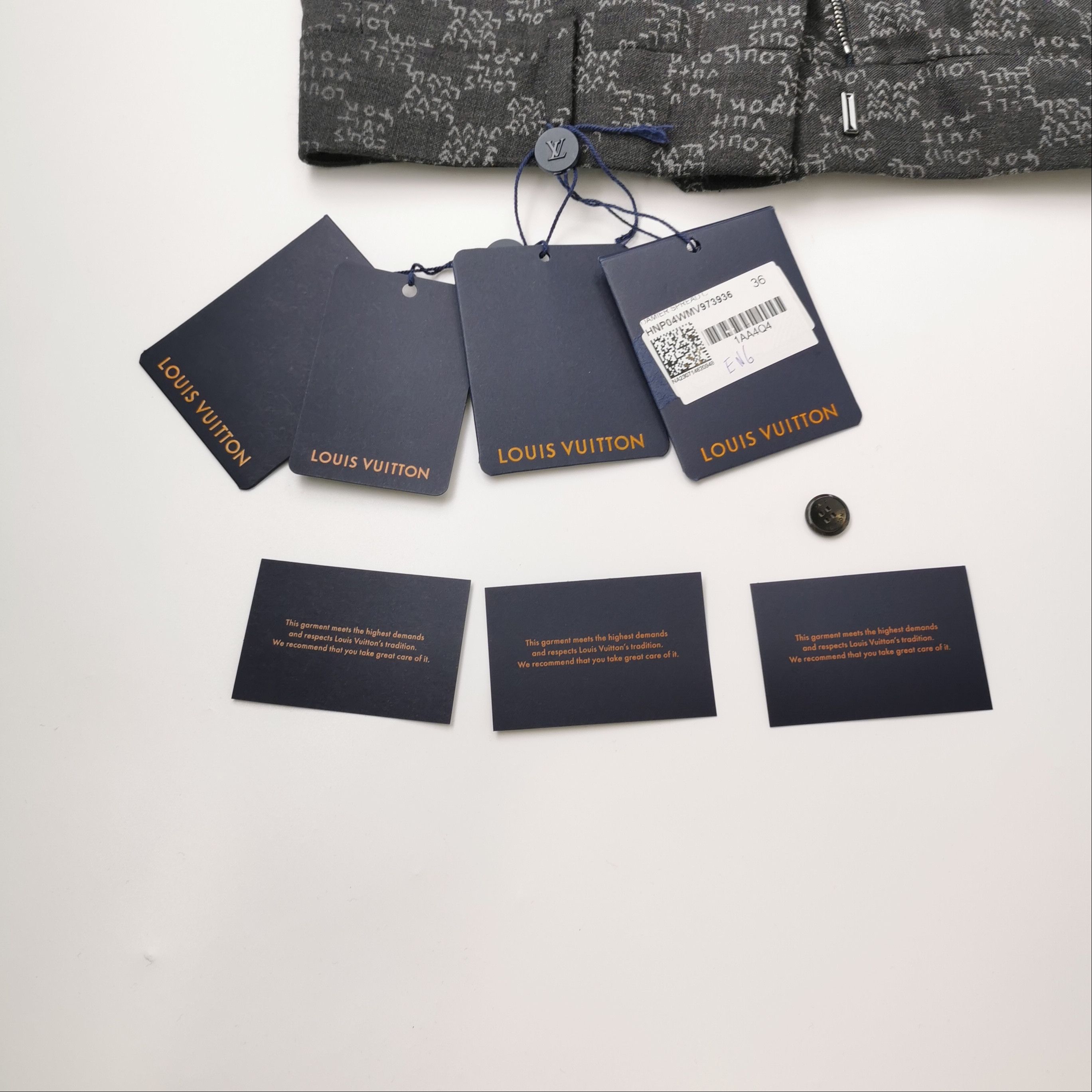 Louis Vuitton Louis Vuitton S Size Wool Patterned Pants Size US S / EU 44-46 / 1 - 7 Thumbnail