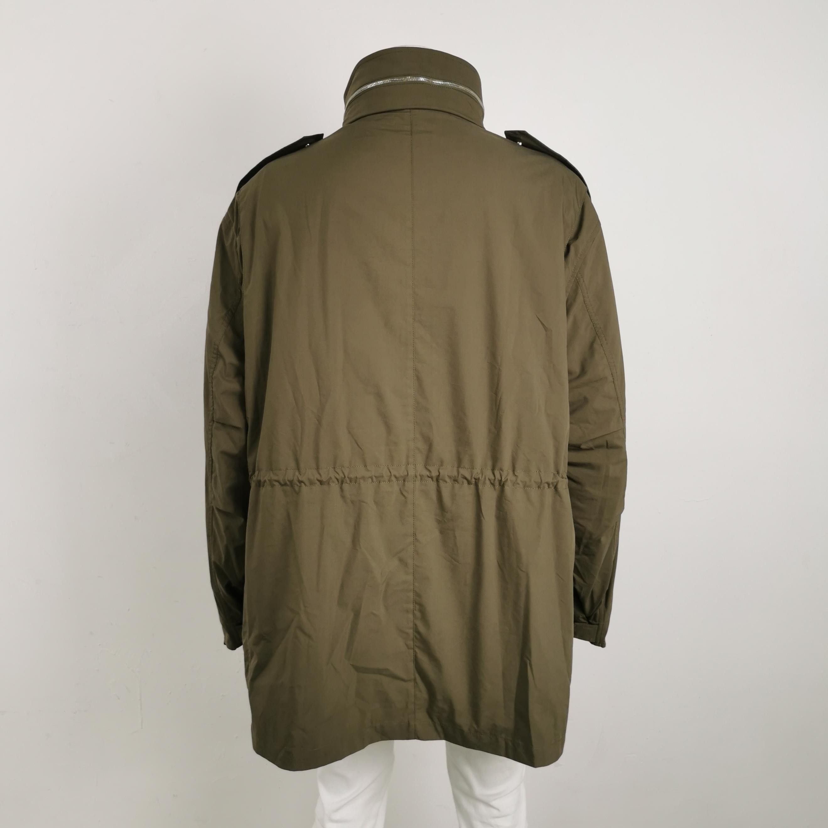Louis Vuitton Givenchy Olive Cargo Jacket with High Collar Size US XL / EU 56 / 4 - 3 Thumbnail