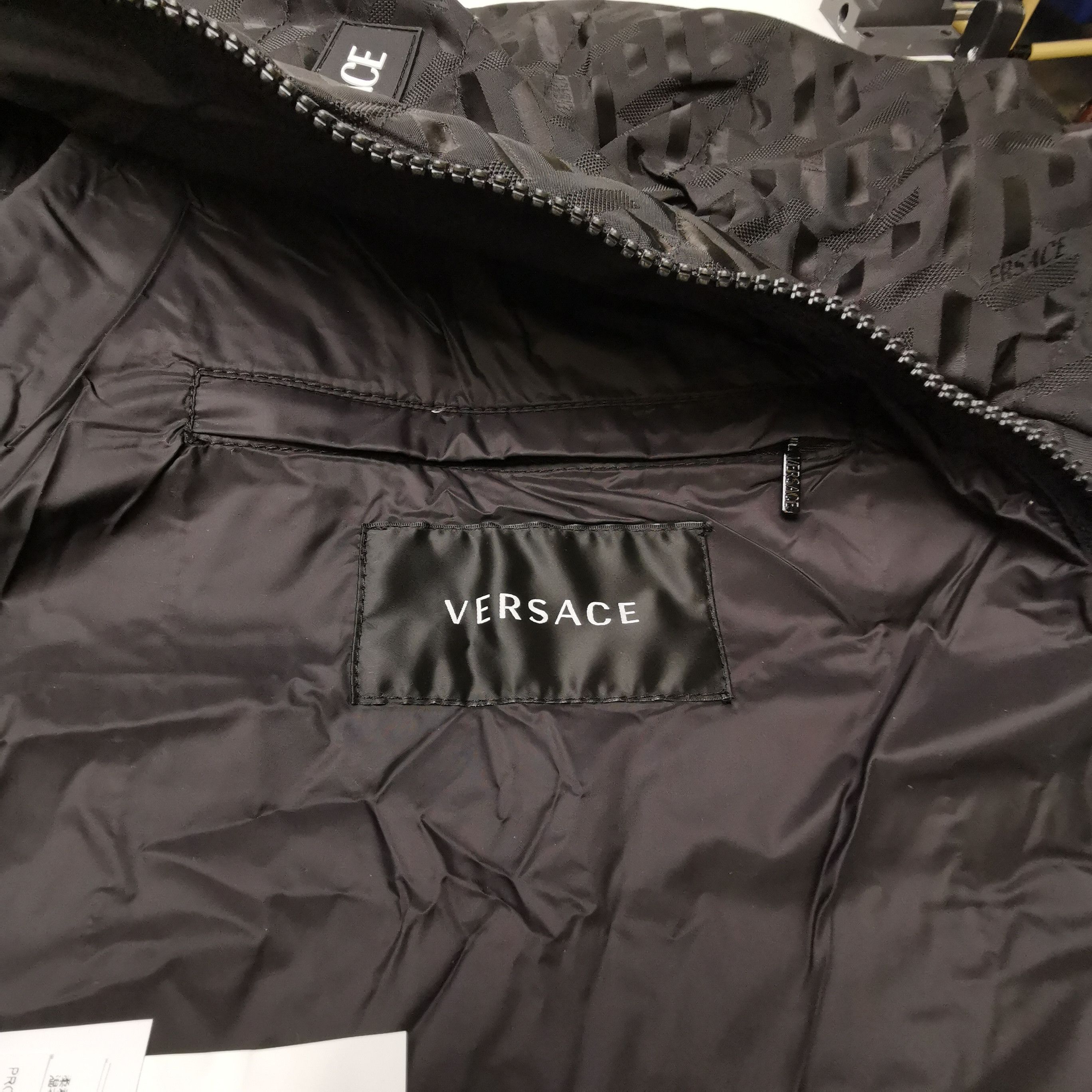 Louis Vuitton Versace Quilted Logo Hooded Down Jacket Size US S / EU 44-46 / 1 - 12 Thumbnail