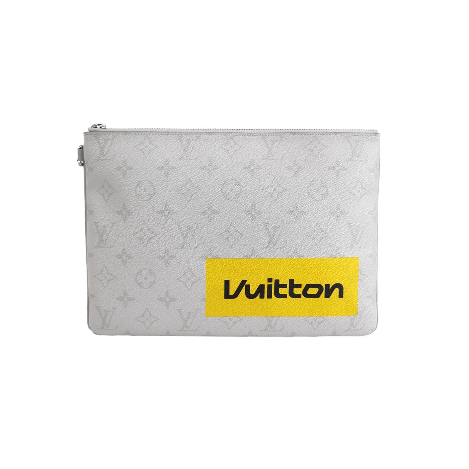 Louis Vuitton Louis Vuitton Pochette Voyage Gray Monogram Clutch Size ONE SIZE - 2 Thumbnail