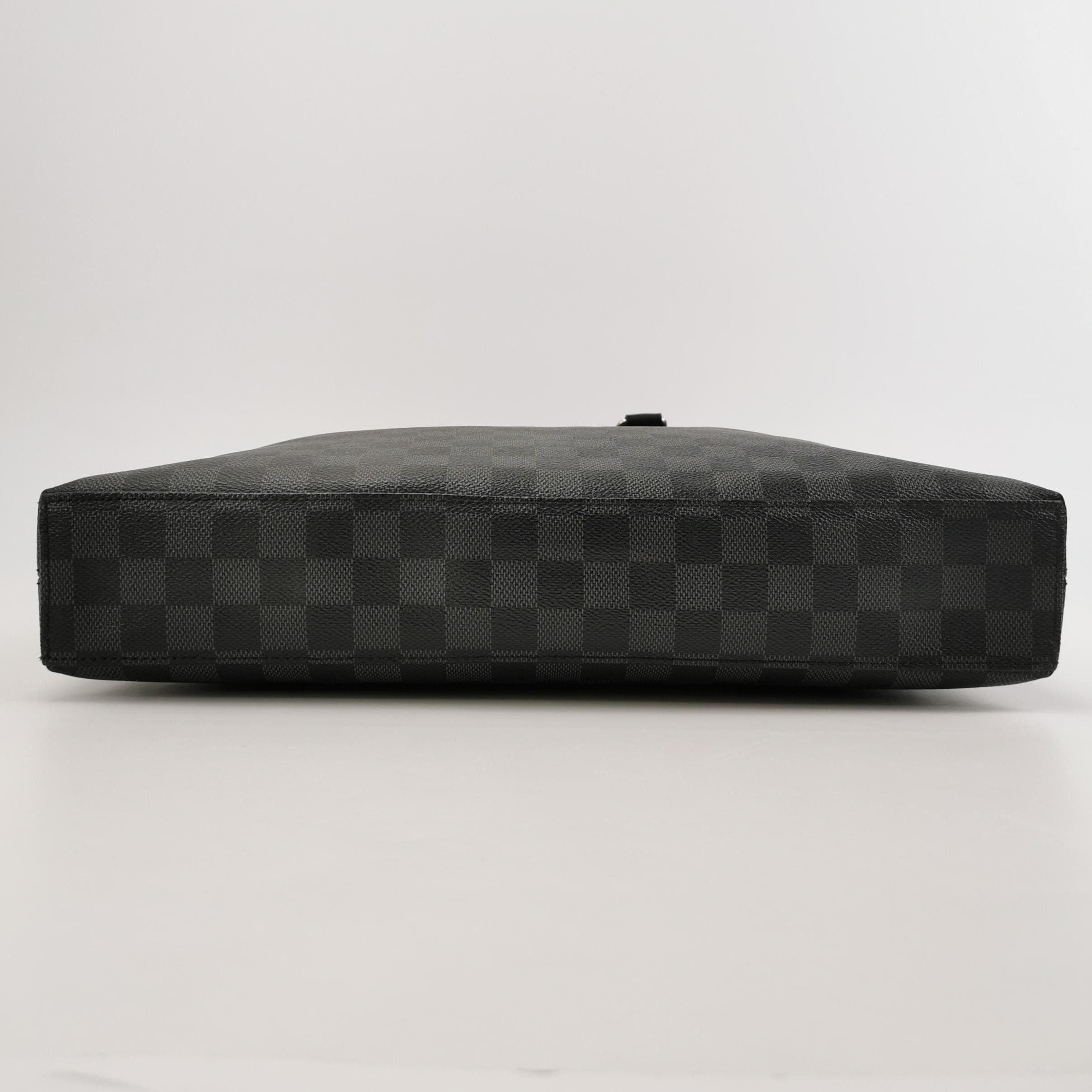 Louis Vuitton Louis Vuitton Damier Graphite Porte Documents Briefcase Size ONE SIZE - 11 Thumbnail