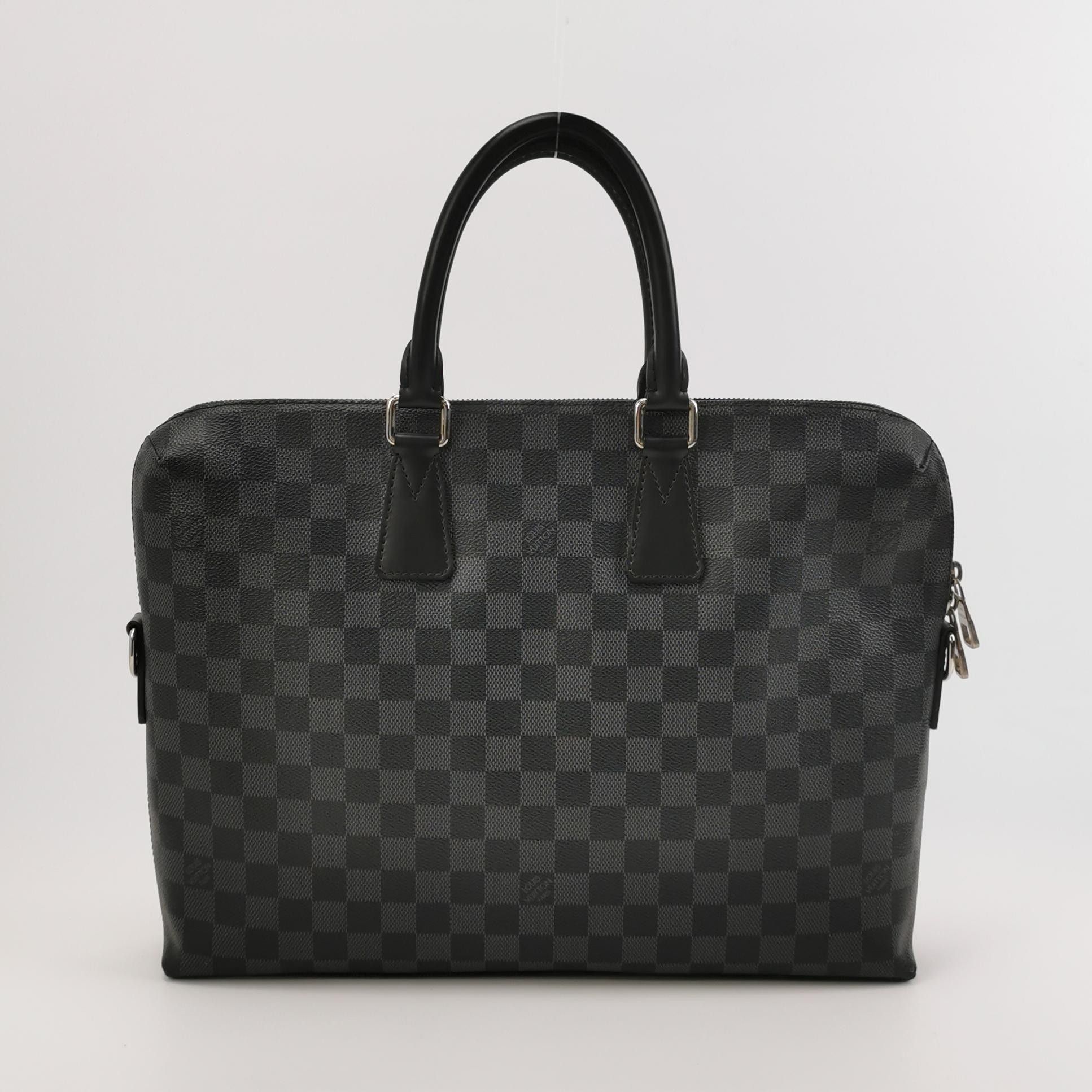 Louis Vuitton Louis Vuitton Damier Graphite Porte Documents Briefcase Size ONE SIZE - 9 Thumbnail