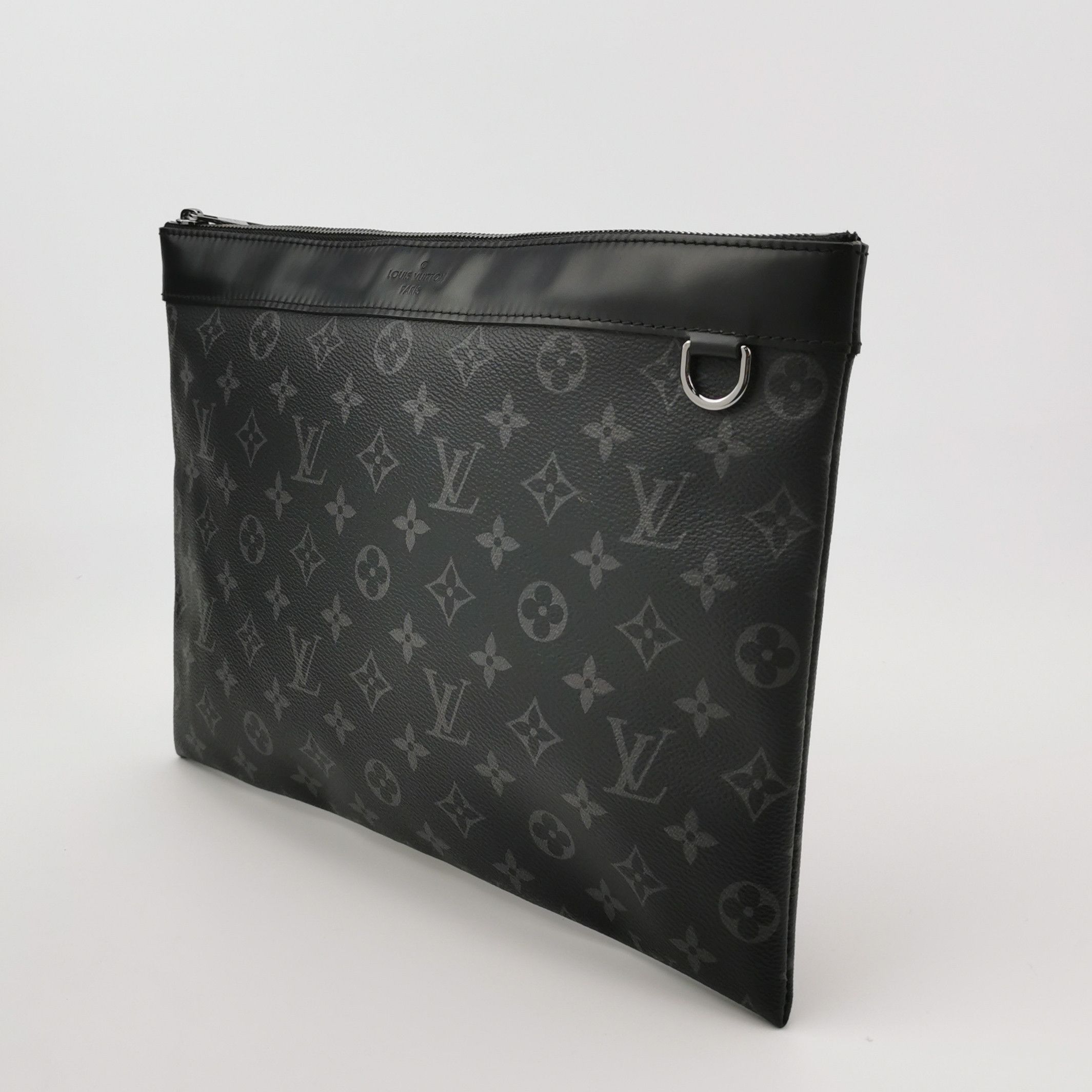Louis Vuitton Louis Vuitton Monogram Leather Document Clutch Size ONE SIZE - 3 Thumbnail
