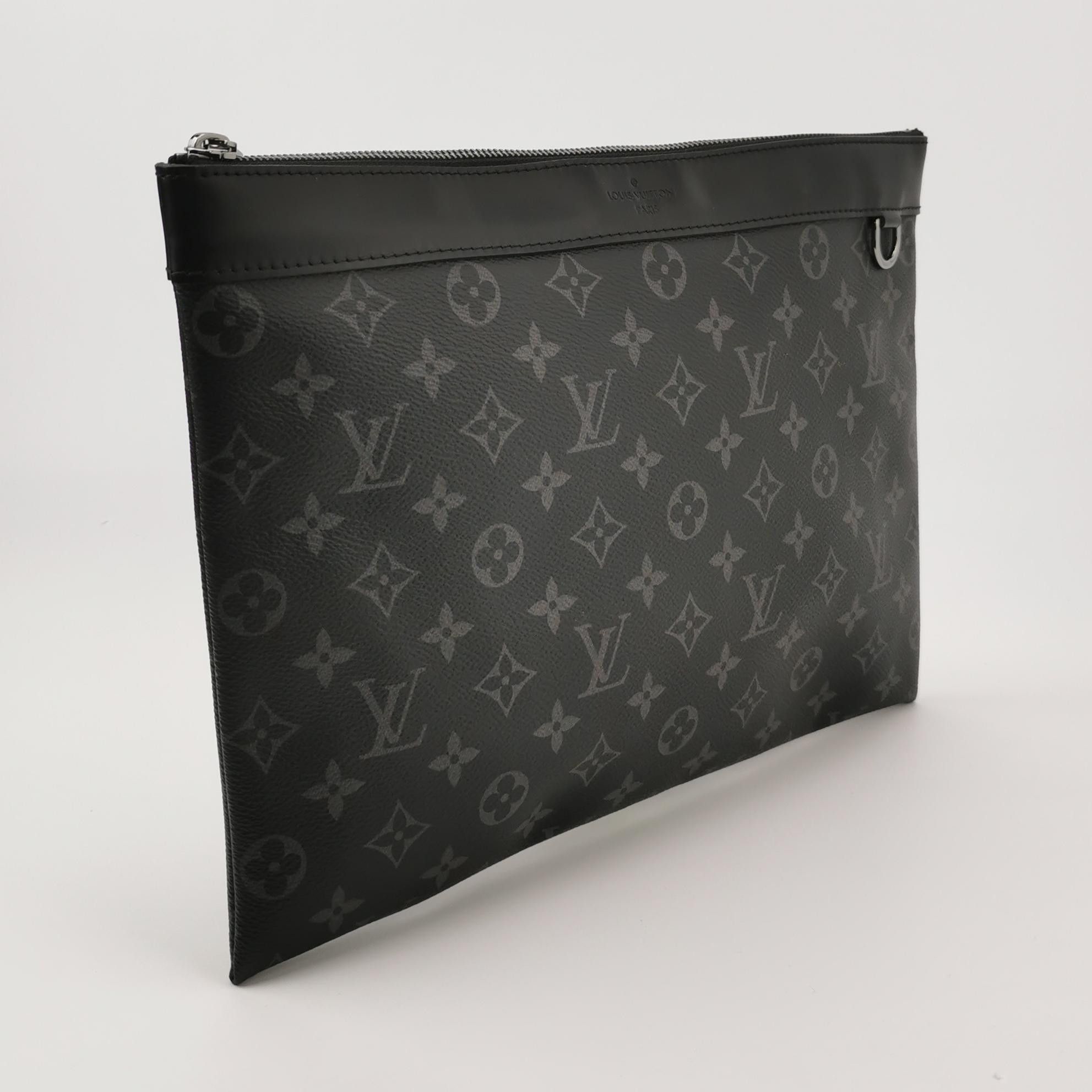 Louis Vuitton Louis Vuitton Monogram Leather Document Clutch Size ONE SIZE - 6 Thumbnail