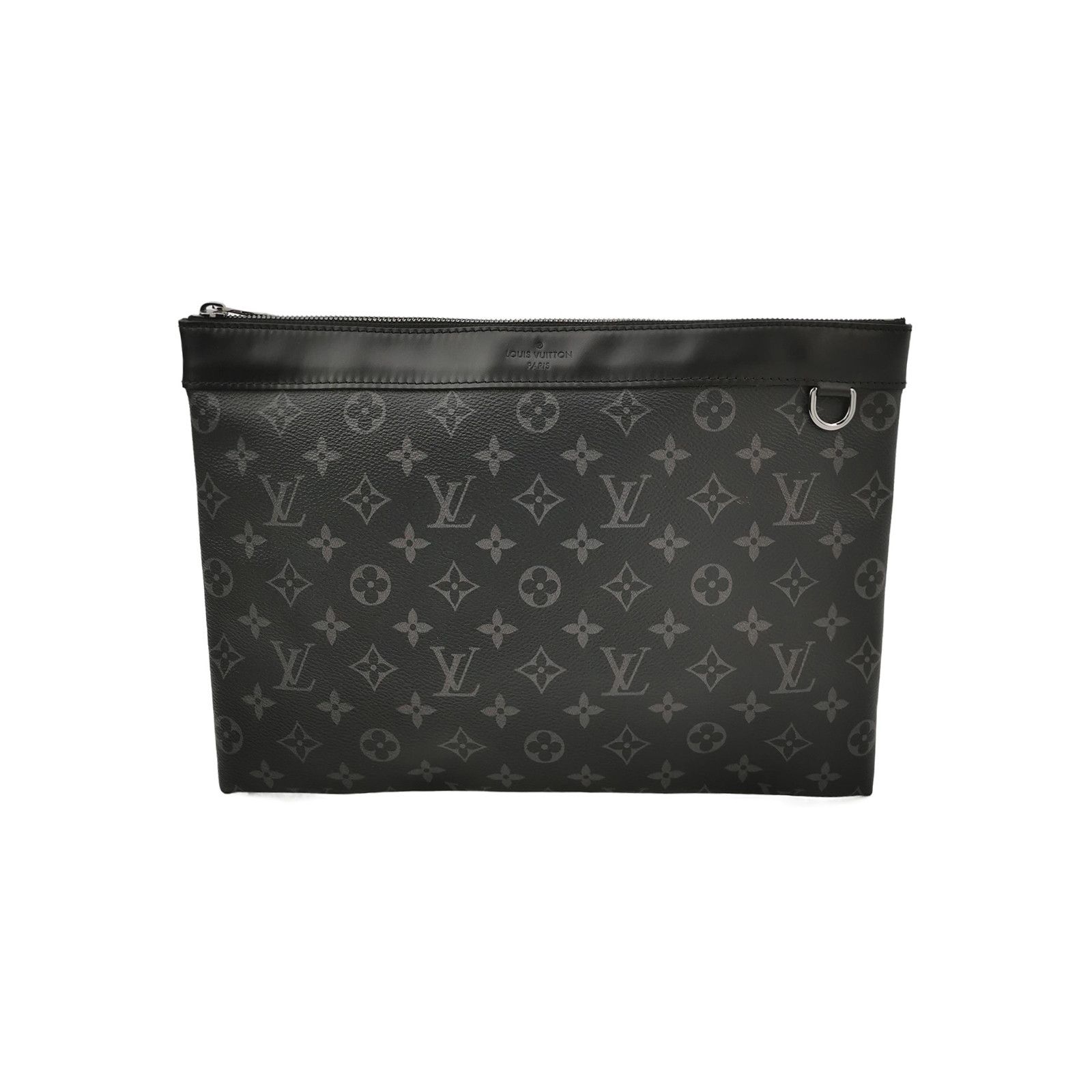 Louis Vuitton Louis Vuitton Monogram Leather Document Clutch Size ONE SIZE - 2 Thumbnail