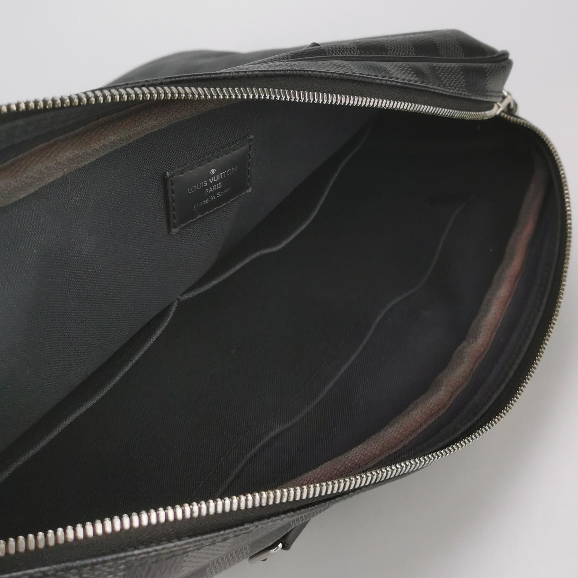 Louis Vuitton Louis Vuitton Damier Graphite PorteDocuments Briefcase Size ONE SIZE - 13 Thumbnail