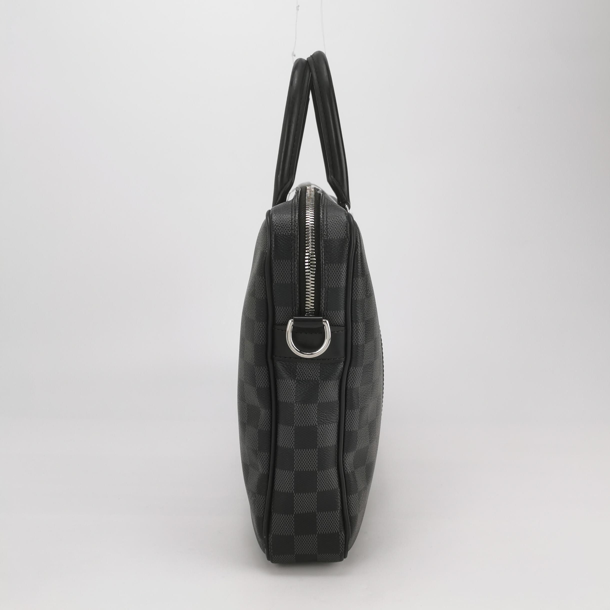 Louis Vuitton Louis Vuitton Damier Graphite PorteDocuments Briefcase Size ONE SIZE - 6 Thumbnail