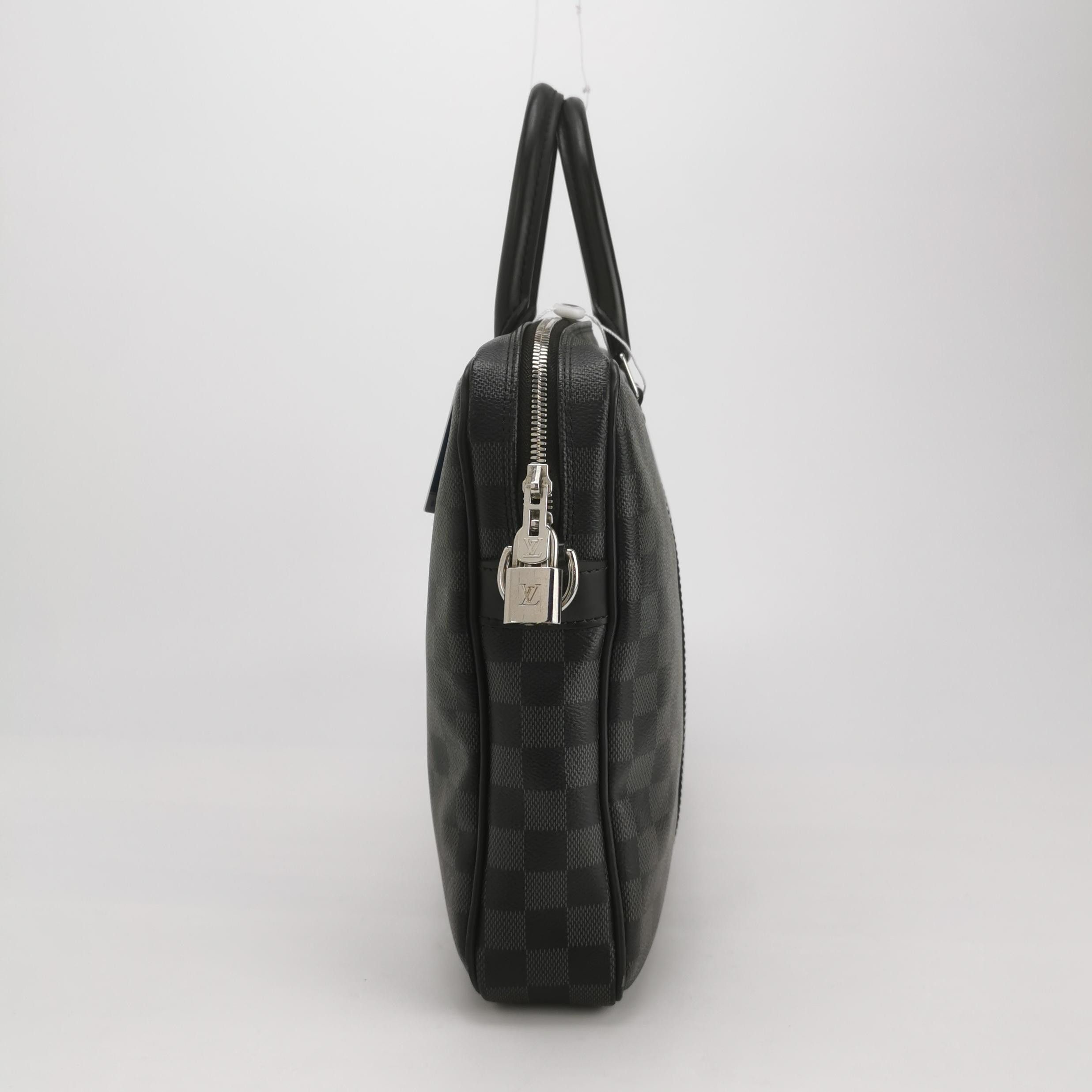 Louis Vuitton Louis Vuitton Damier Graphite PorteDocuments Briefcase Size ONE SIZE - 8 Thumbnail