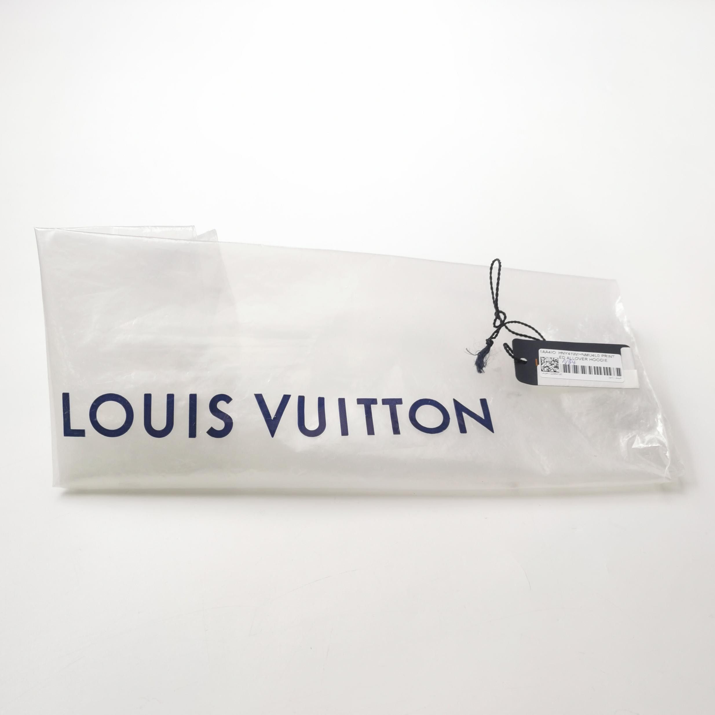 Louis Vuitton Louis Vuitton Blue Monogram Hoodie L Size US L / EU 52-54 / 3 - 7 Thumbnail