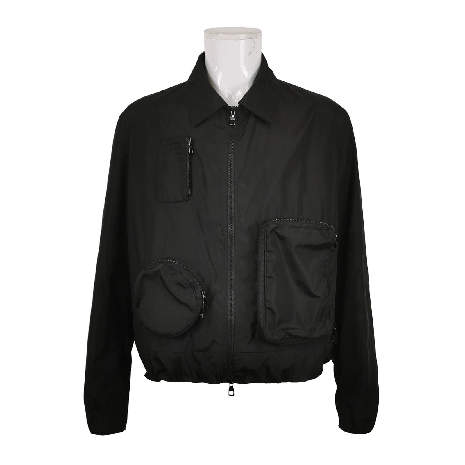 Louis Vuitton Louis Vuitton Solid Zip Collar Jacket L/52 Size US L / EU 52-54 / 3 - 2 Thumbnail