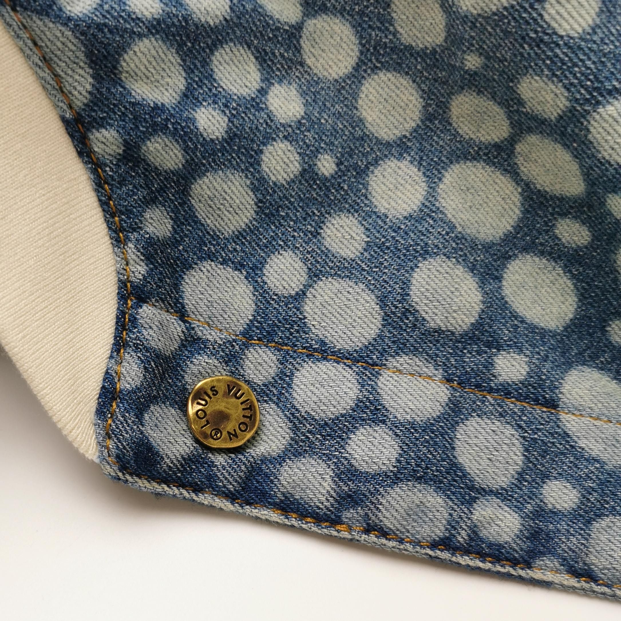 Louis Vuitton Louis Vuitton YK Infinity Dots Denim Jacket M Size US M / EU 48-50 / 2 - 5 Thumbnail