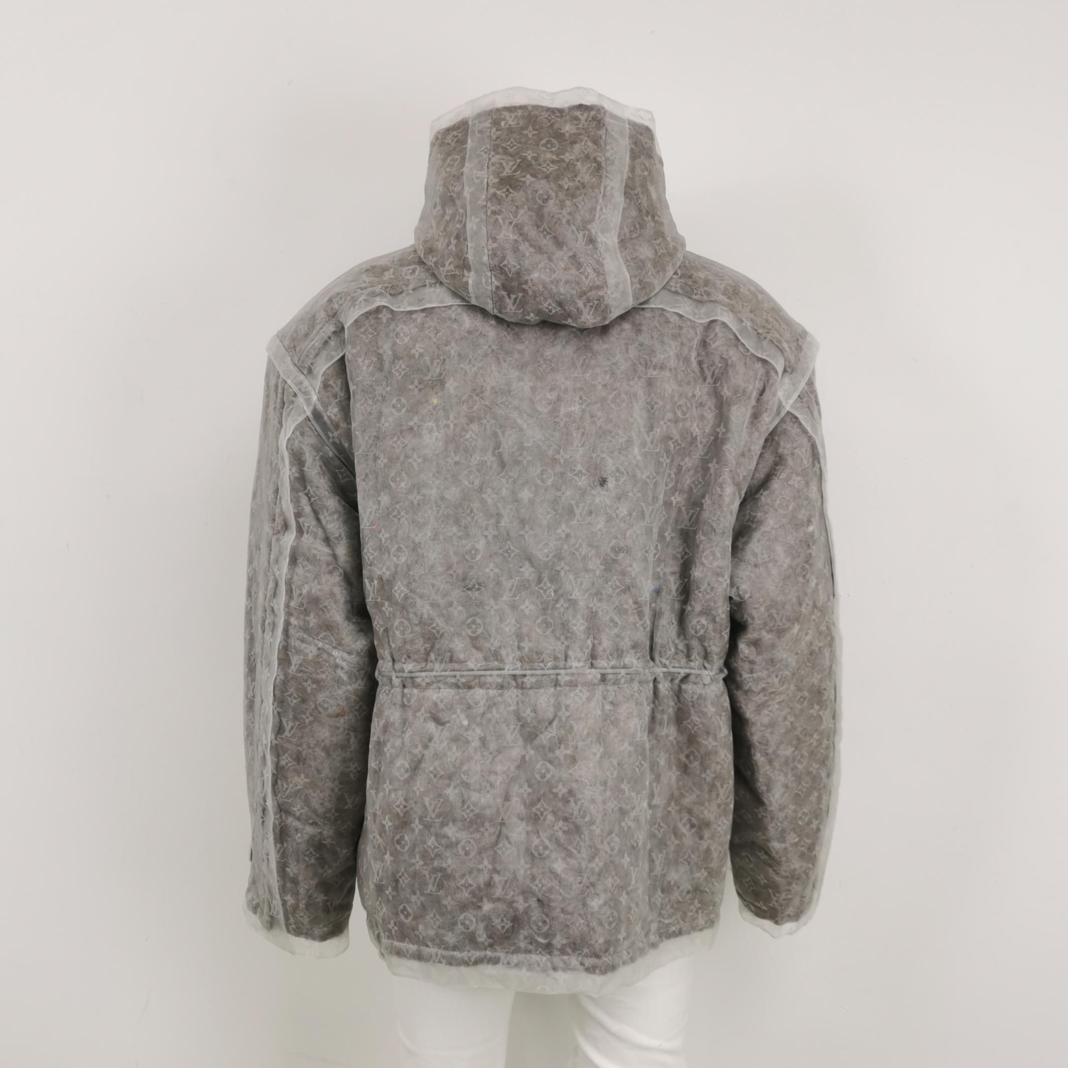 Louis Vuitton Louis Vuitton Monogram Organza Padded Coat L Size US L / EU 52-54 / 3 - 3 Thumbnail