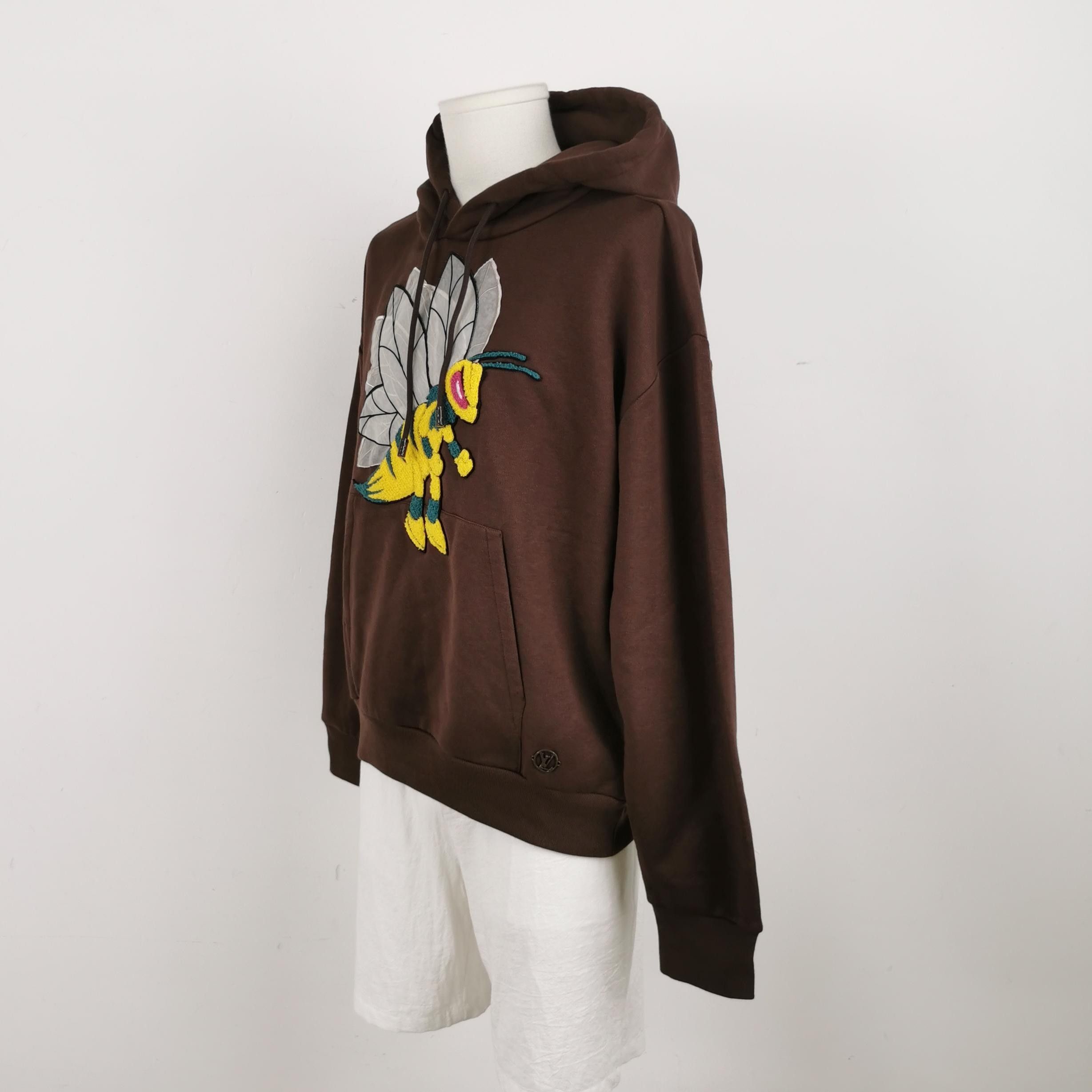 Louis Vuitton Louis Vuitton Brown Bee Graphic Hoodie M Size US M / EU 48-50 / 2 - 4 Thumbnail