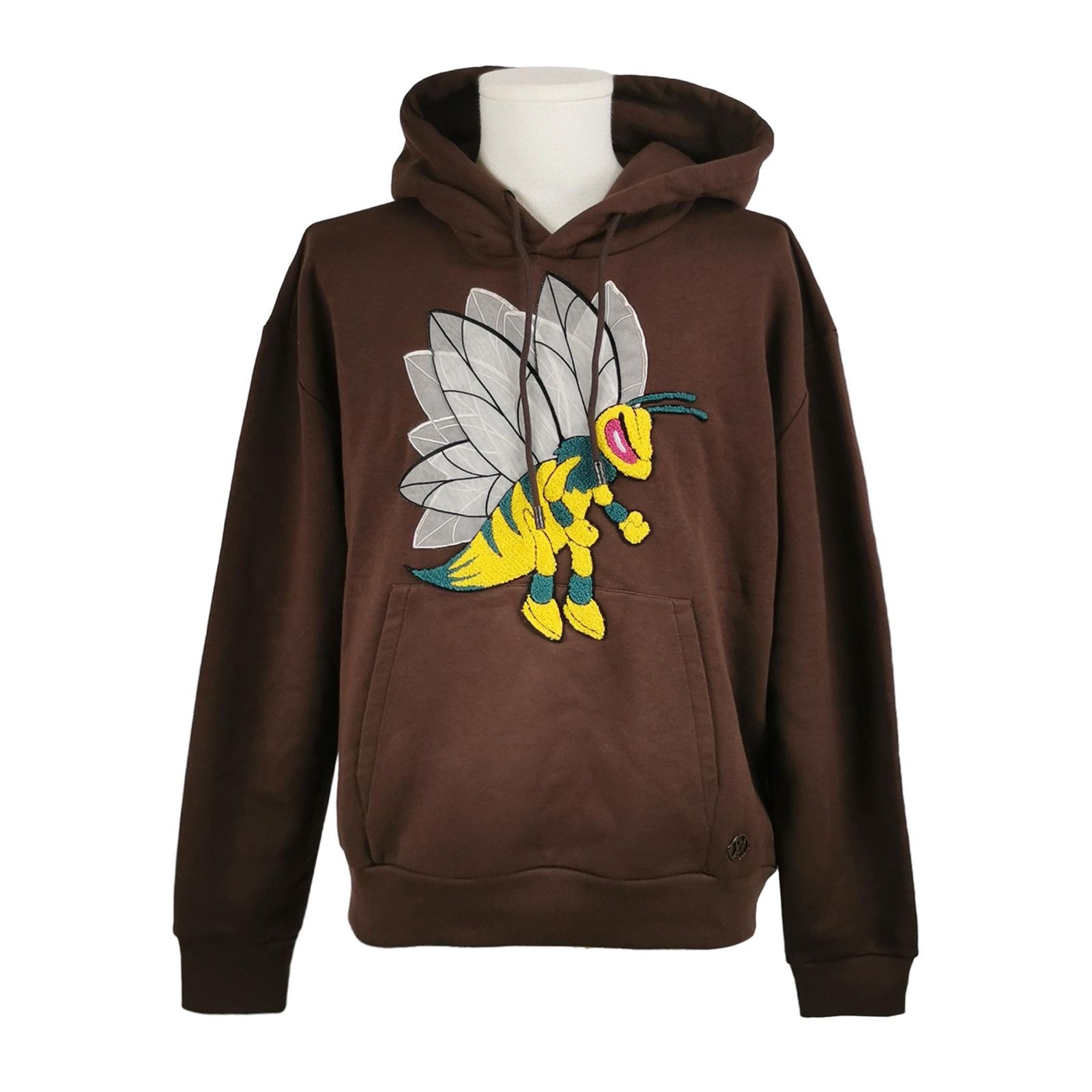 Louis Vuitton Louis Vuitton Brown Bee Graphic Hoodie M Size US M / EU 48-50 / 2 - 2 Thumbnail