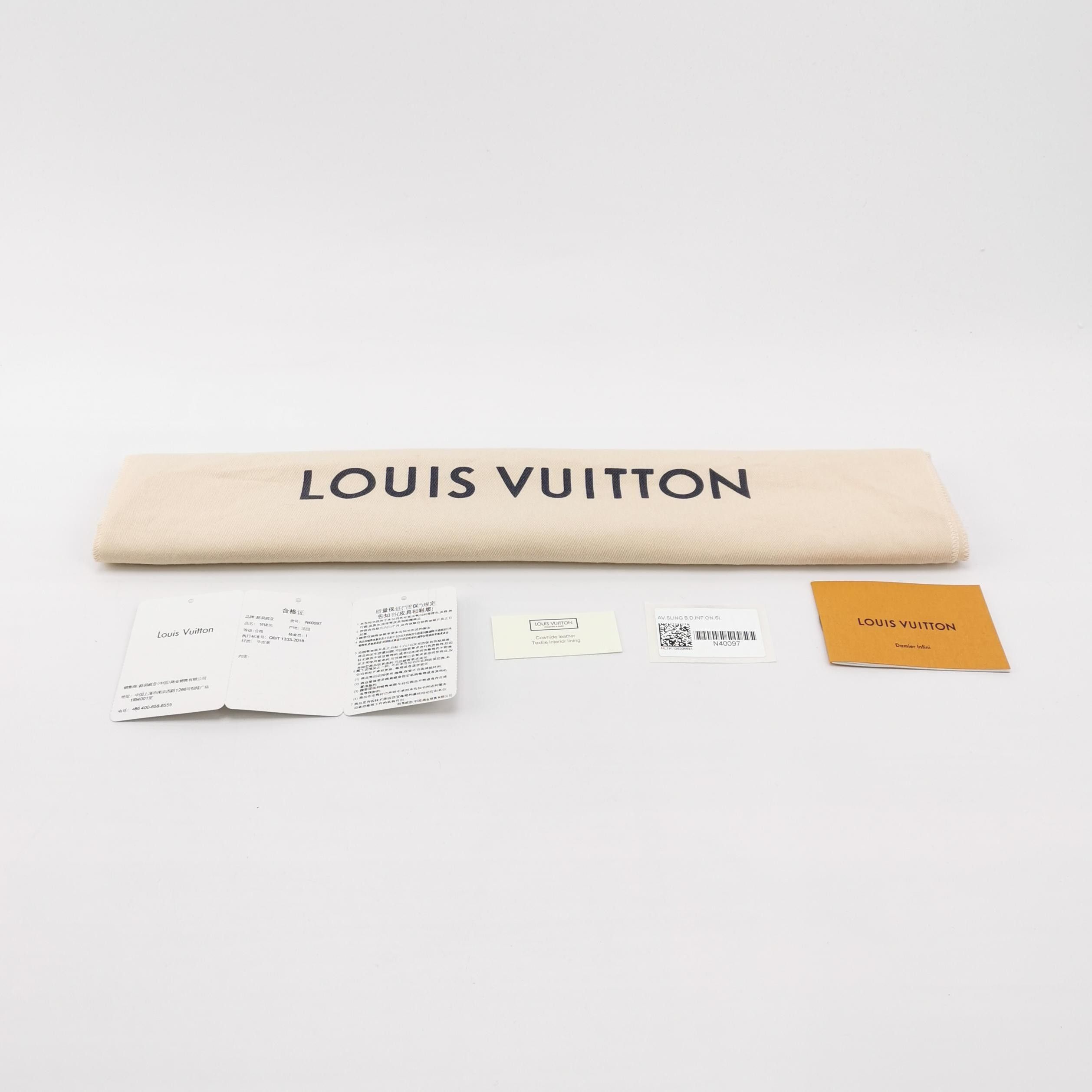 Louis Vuitton Louis Vuitton Avenue Damier Graphite Chest Bag Size ONE SIZE - 18 Thumbnail