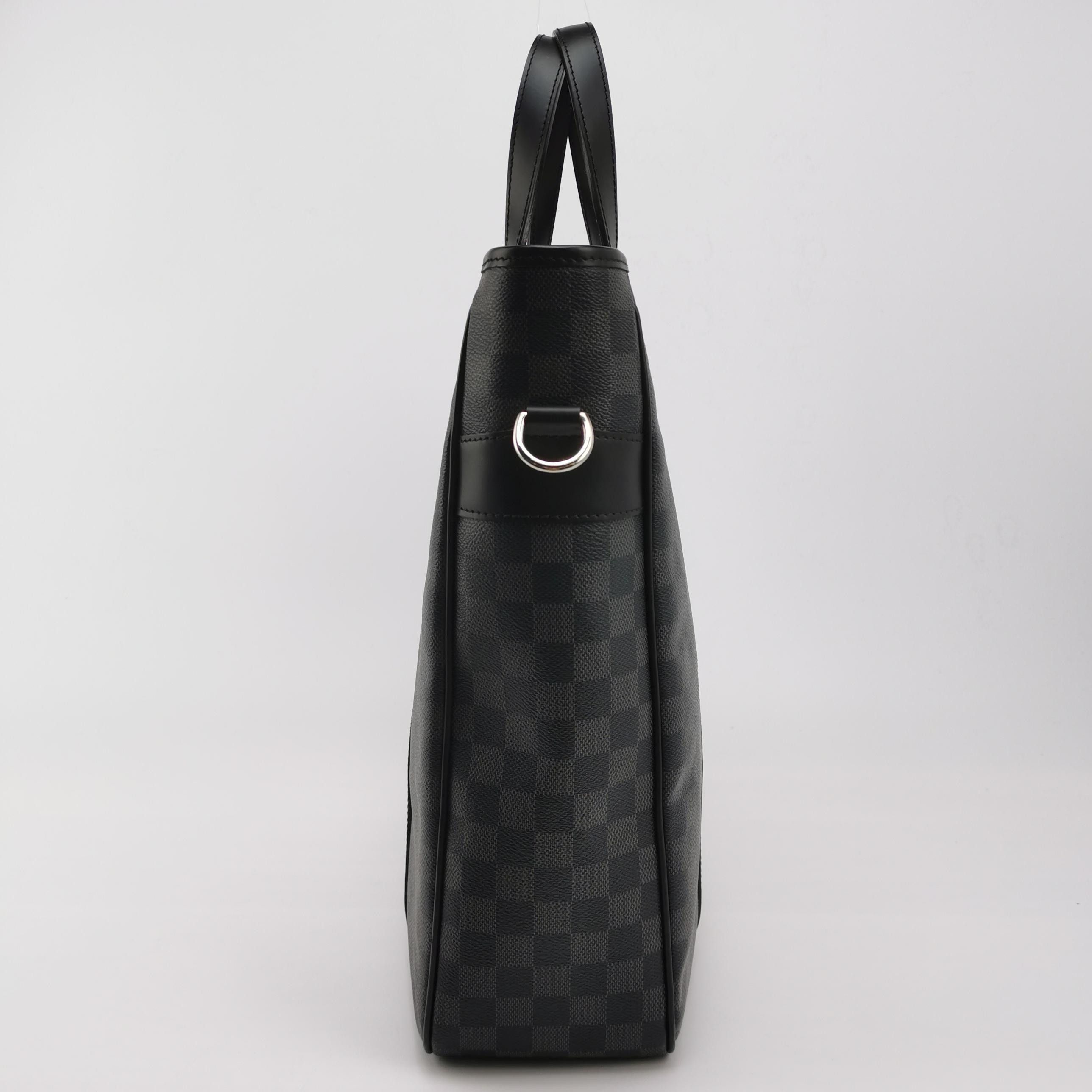 Louis Vuitton Louis Vuitton Tadao Damier Graphite Briefcase Crossbody Size ONE SIZE - 6 Thumbnail