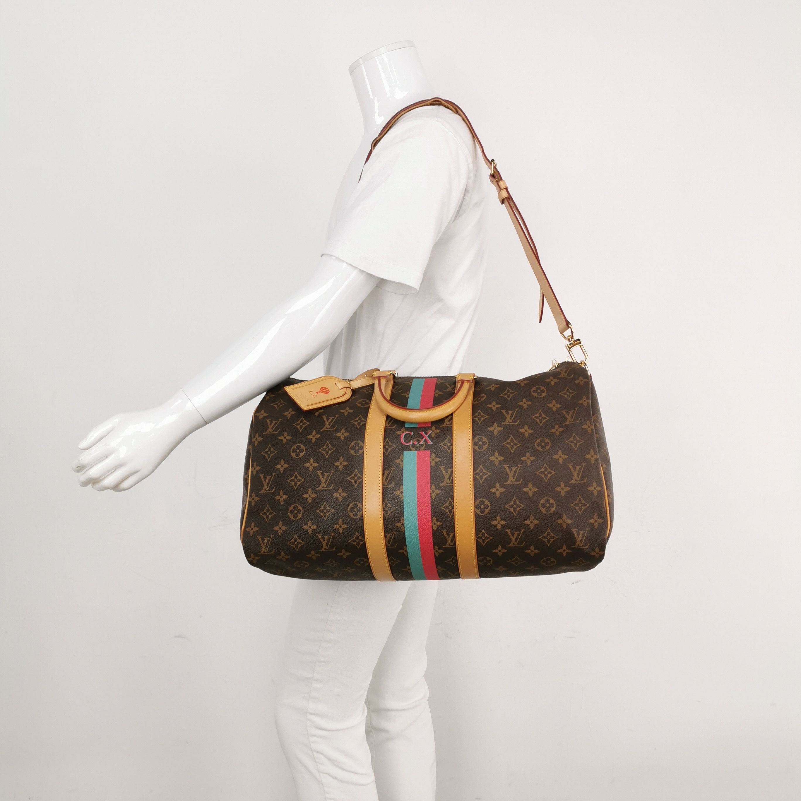 Louis Vuitton Louis Vuitton Keepall 45 Monogram Duffle Bag Size ONE SIZE - 3 Thumbnail