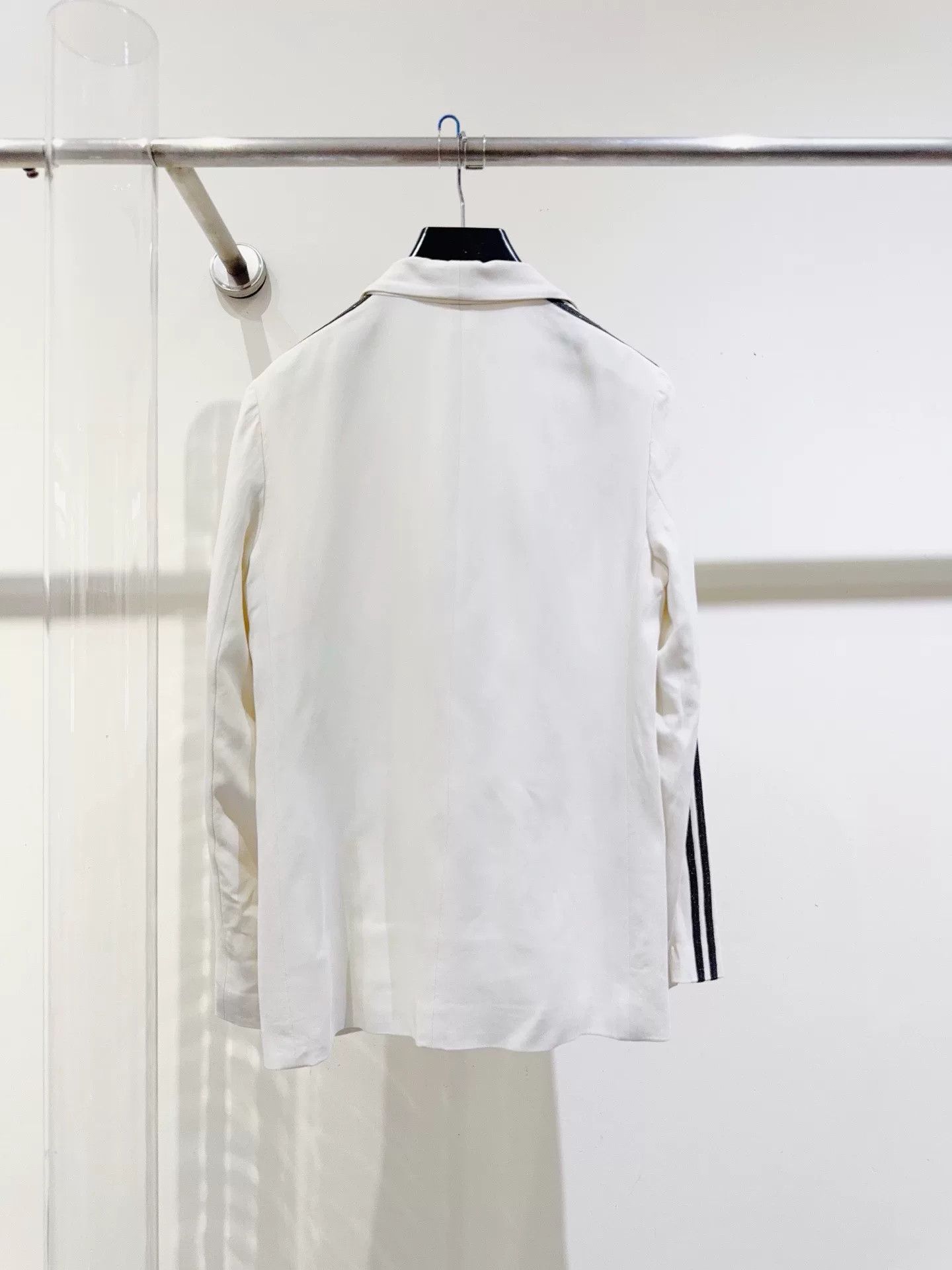 Vintage Brunello Cucinelli White Jacket Size US M / EU 48-50 / 2 - 3 Thumbnail