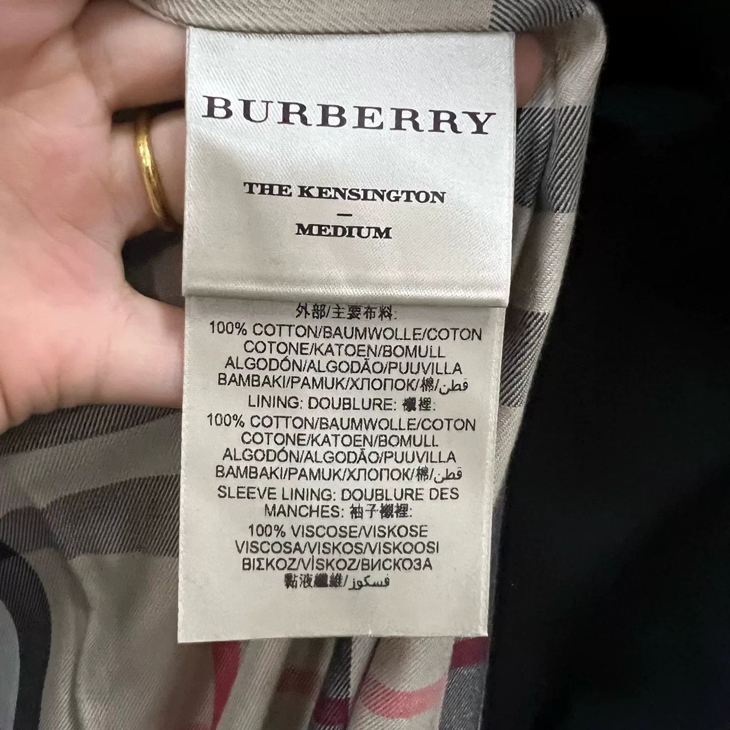 Burberry Burberry Black Double-Breasted Trench Coat Size US XS / EU 42 / 0 - 3 Thumbnail