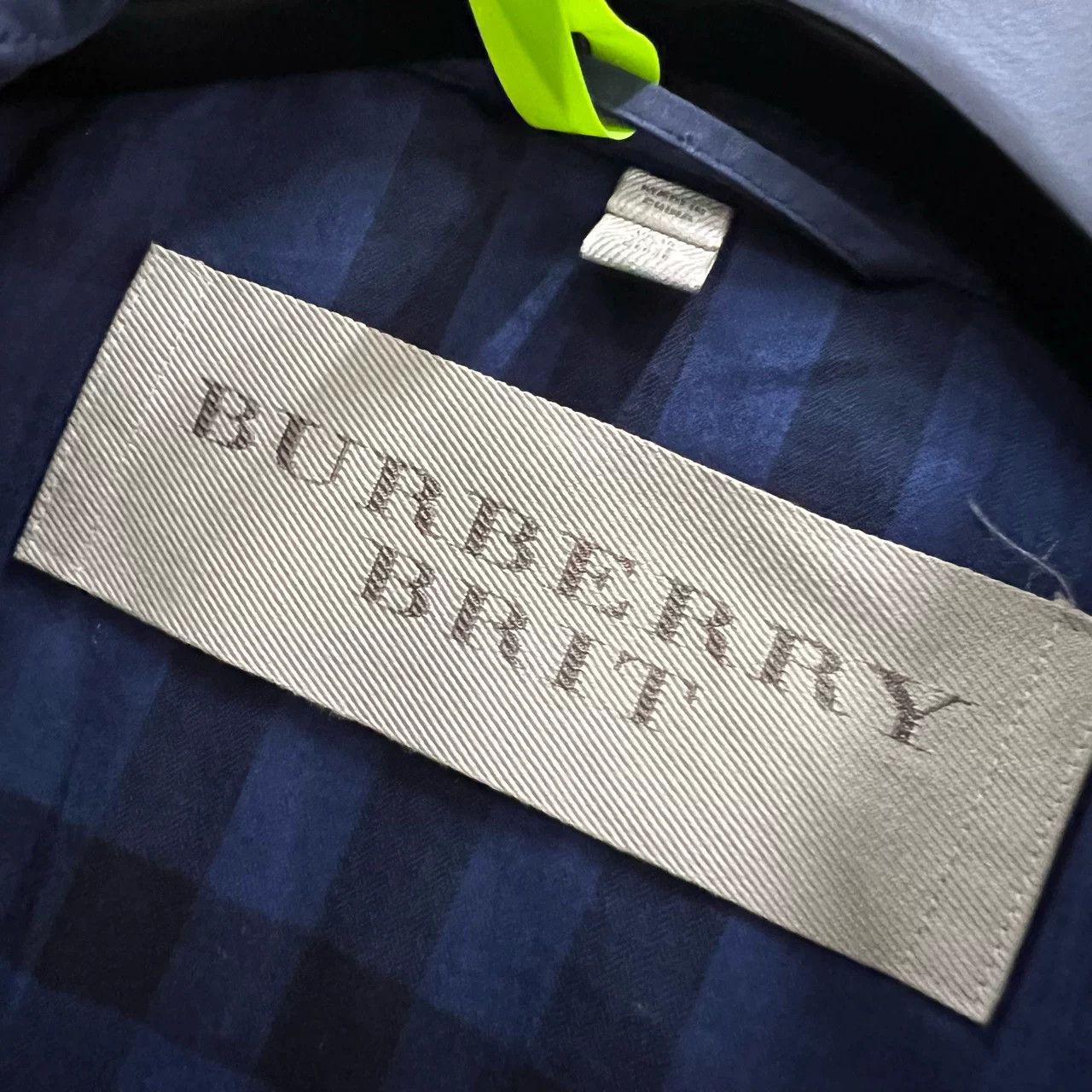 Burberry Burberry Navy Blue Trench Coat Size 40 Size US XS / EU 42 / 0 - 4 Thumbnail