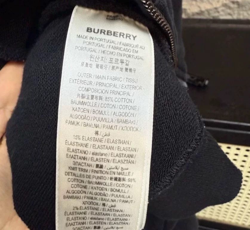 Burberry Burberry Logo Zip-Up Hoodie Jacket Size US XXS / EU 40 - 3 Thumbnail