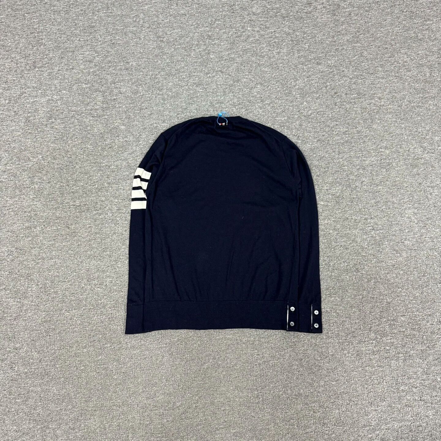 Thom Browne Thom Browne TB Four-Stripe Knit Sweater Size US S / EU 44-46 / 1 - 2 Thumbnail