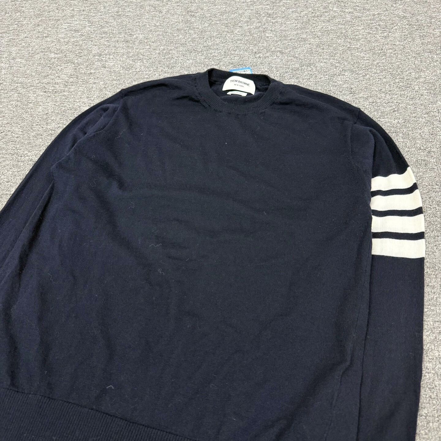 Thom Browne Thom Browne TB 4-Stripe Knit Sweater Size US S / EU 44-46 / 1 - 4 Thumbnail