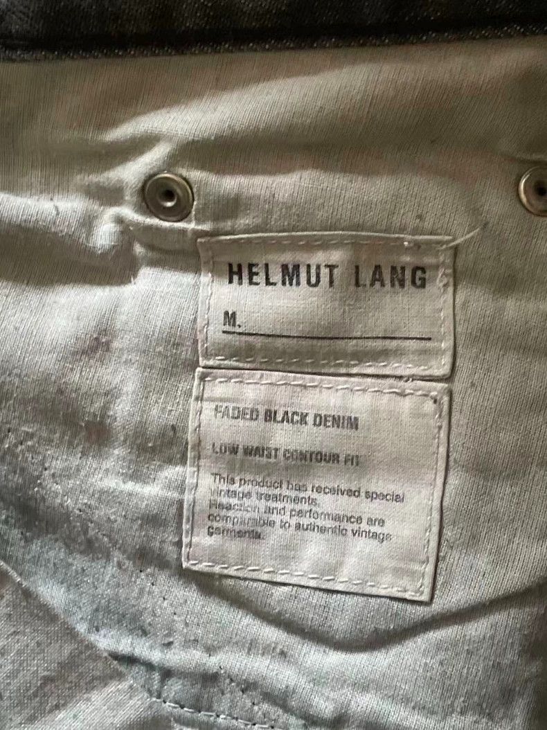 Helmut Lang Helmut Lang Gray Washed Denim Jeans 31 Size US 31 - 6 Thumbnail
