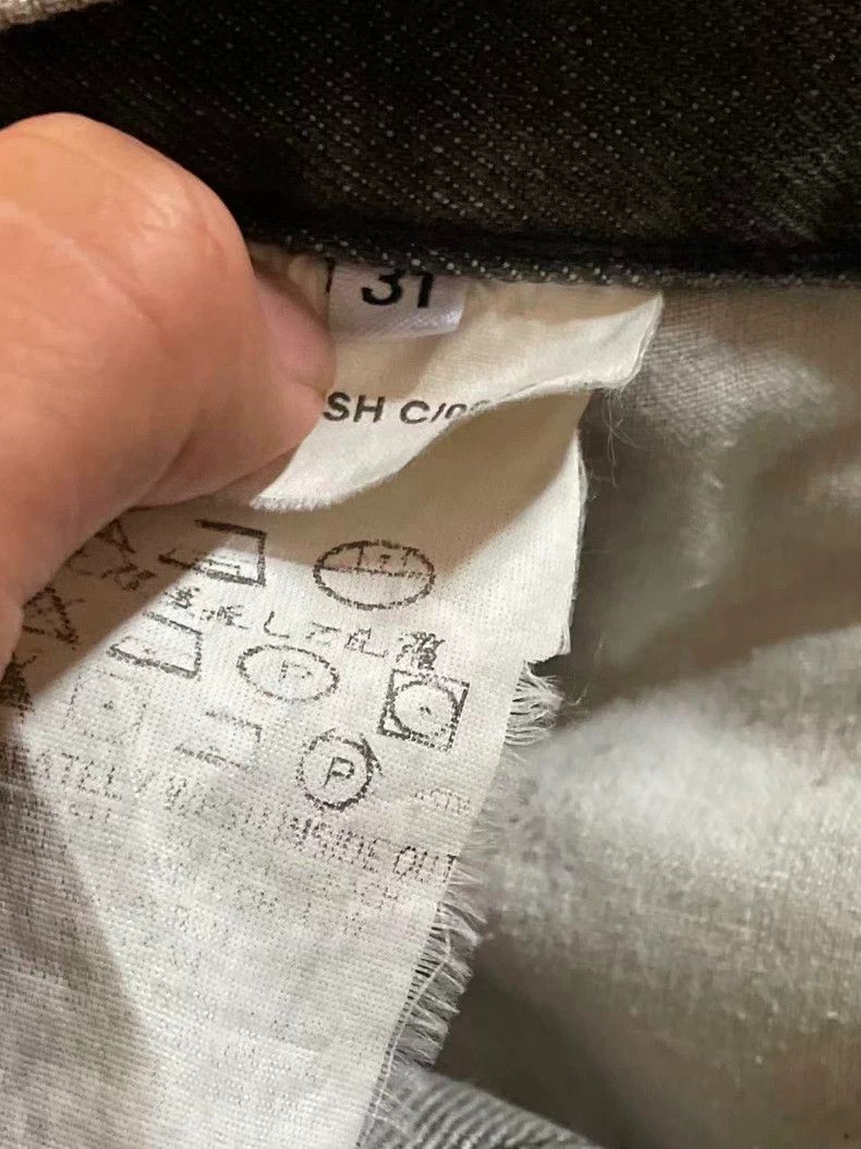 Helmut Lang Helmut Lang Gray Washed Denim Jeans 31 Size US 31 - 5 Thumbnail