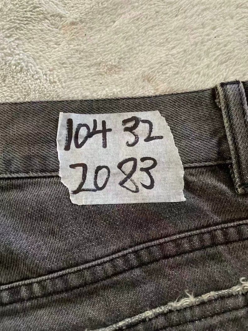 Helmut Lang Helmut Lang Gray Washed Denim Jeans 31 Size US 31 - 4 Thumbnail